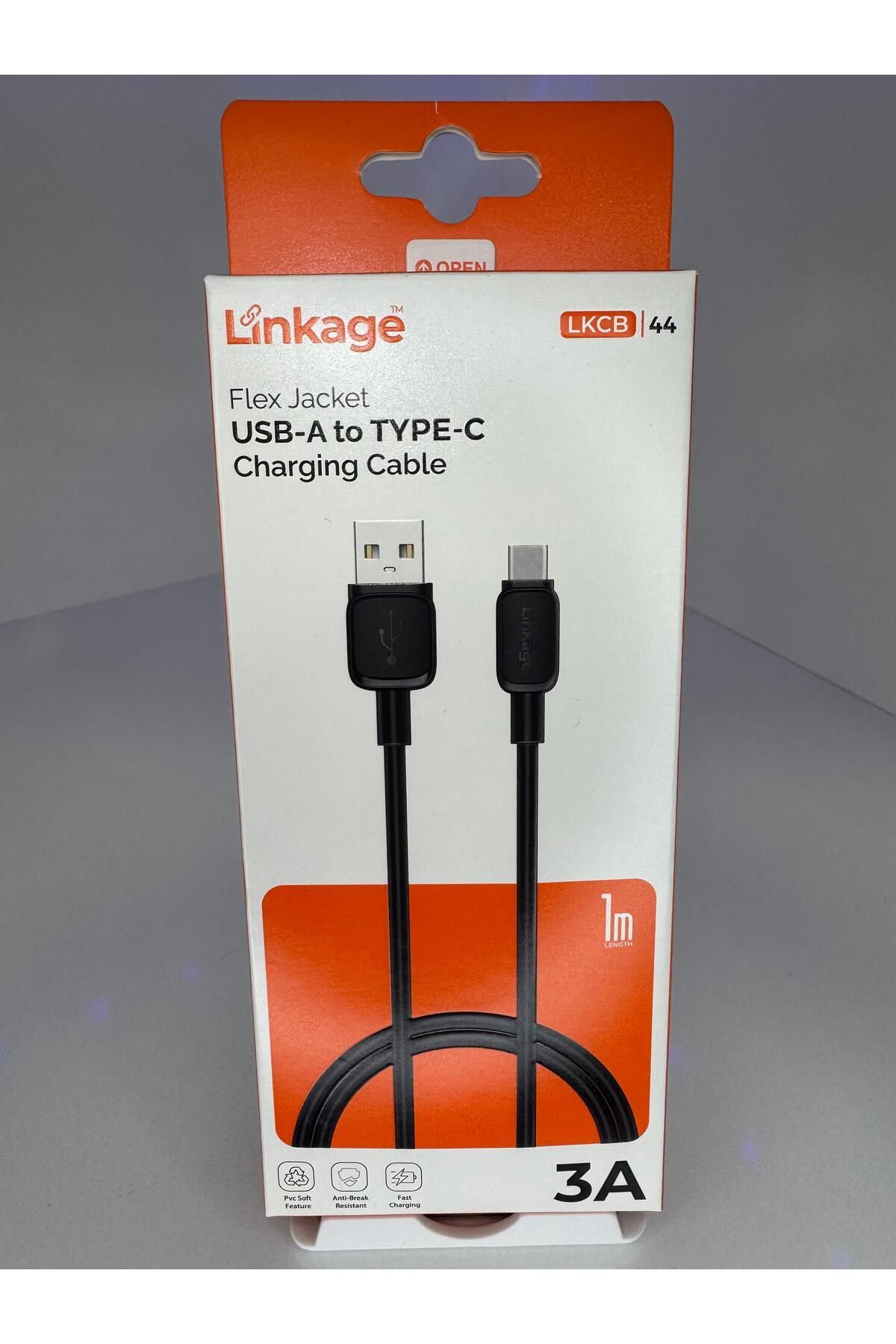 Linkage Type-C Uyumlu 15 Watt , 3 Amper Hızlı Şarj Kablosu