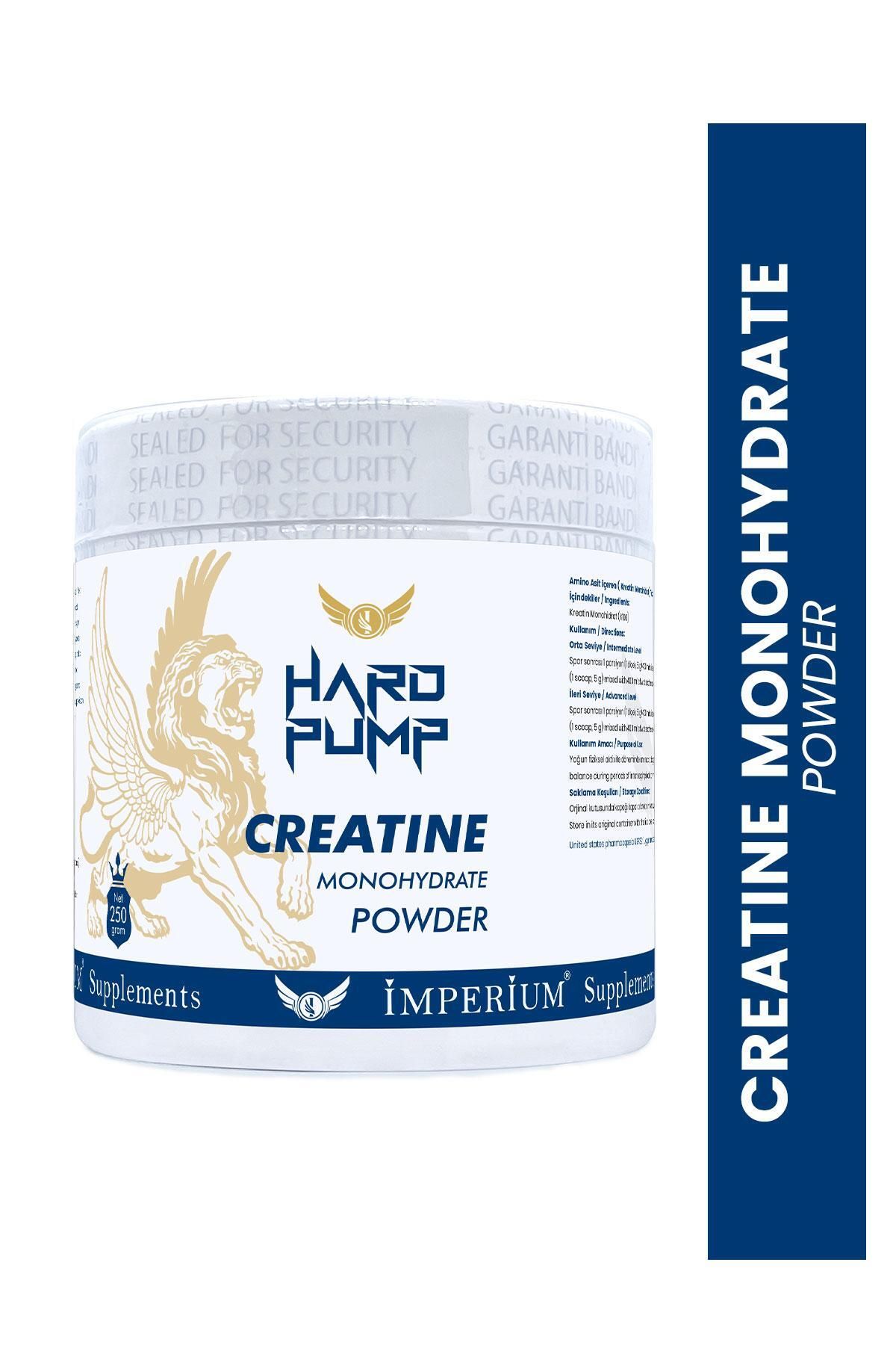Hard Pump Micronized Pure Creatine Monohydrate - %100 Saf Kreatin Monohidrat 250g (50 SERVİS)