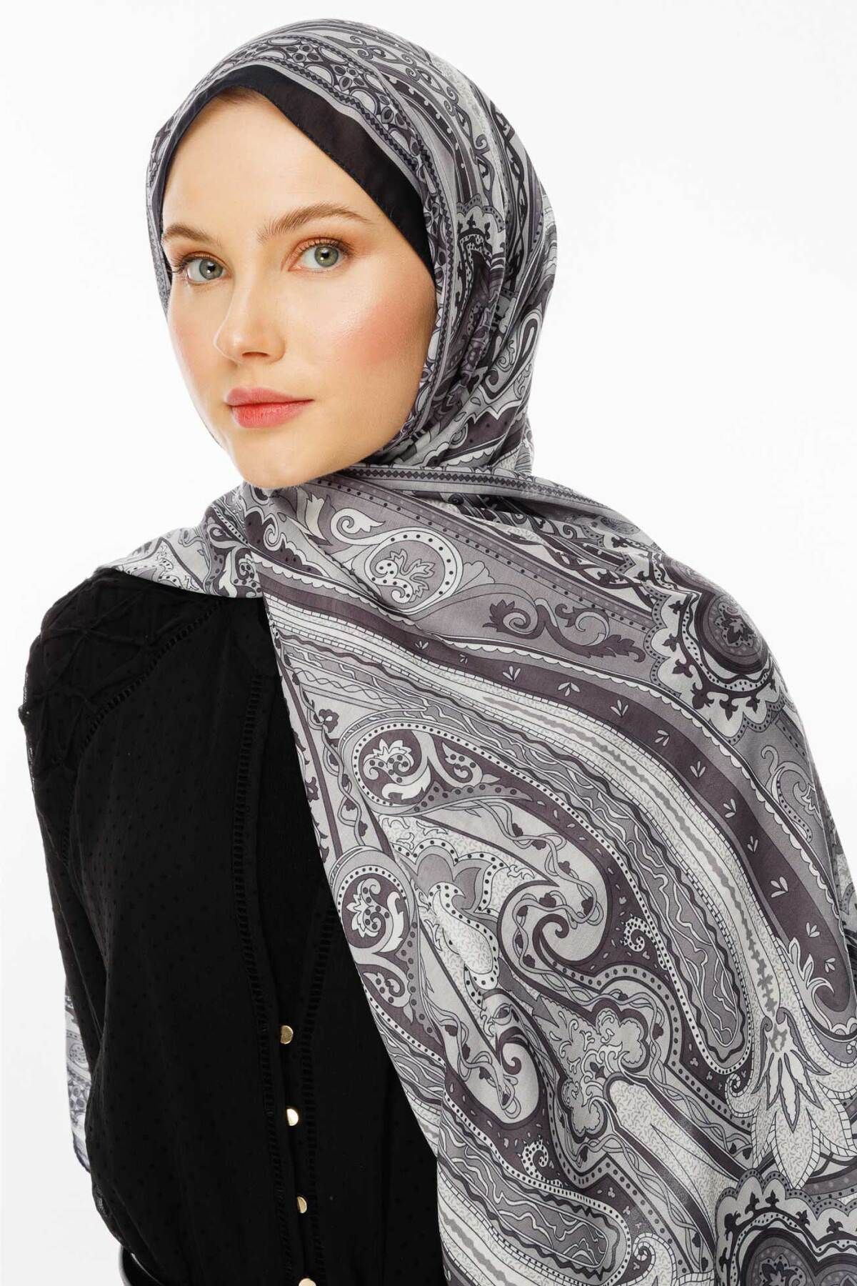 VALORSCARF VOLARSCARF VİNTAGE BREEZE COLLECTION RETRO DESEN ŞAL