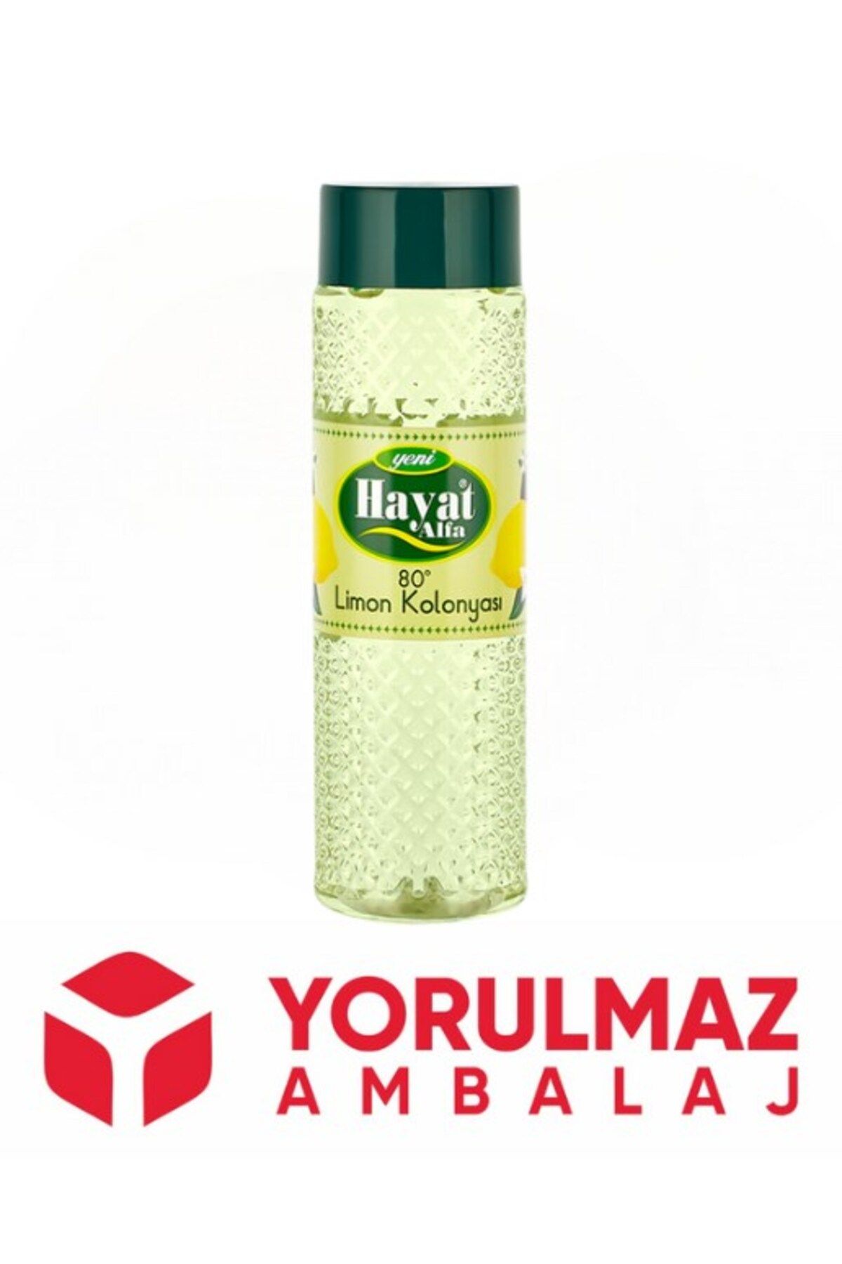 Hayat Yeni Hayat Alfa 400 CC Limon Kolonyası 80 Derece