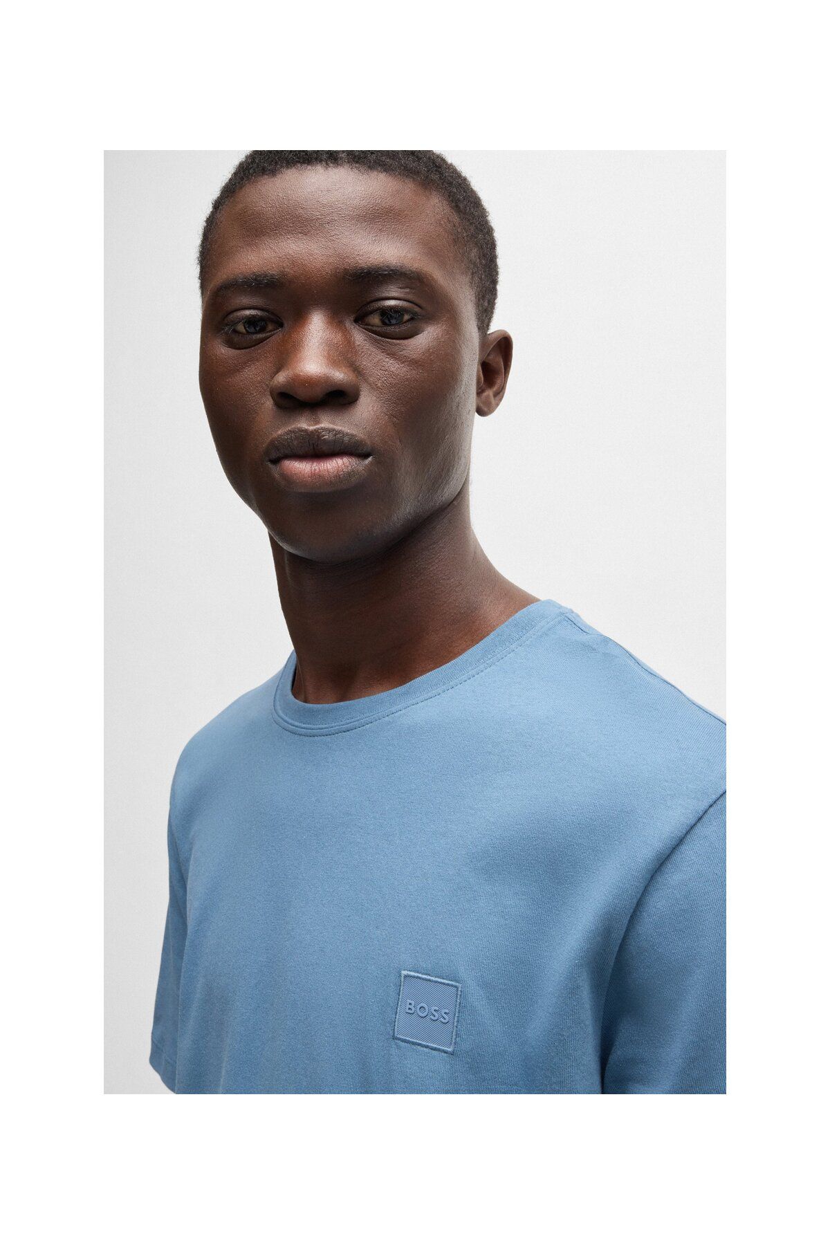 تی شرت مردانه و زنانه پنبه لفزی پارچه ای T SHIRT BOSS