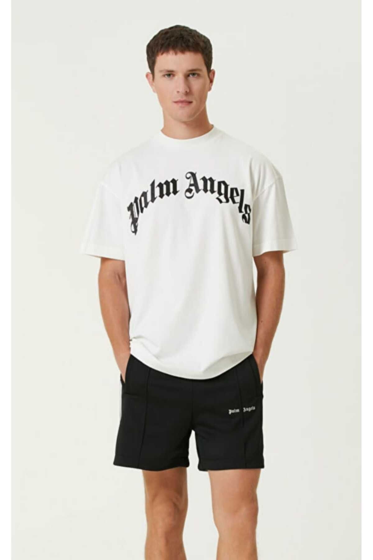 AymenS Palm Angels Kısa kollu basic t-shirt