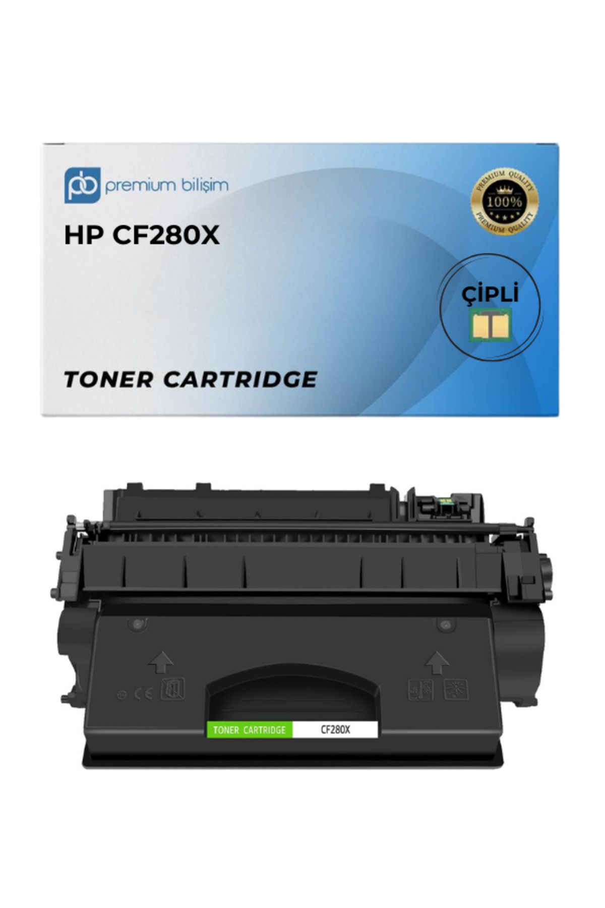 HP CF280X Muadil - HP LaserJet Pro 400 M401A, M401D, M401DN, M401DNE, M401DW, M401N, M425DN, M425DW