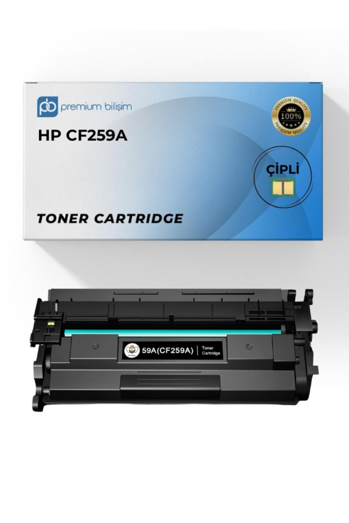 HP CF259A Çipli Muadil - M404dn M404dw MFP M428dw M428fdw M428fdn M404n M304a M428 M404 M406 M430