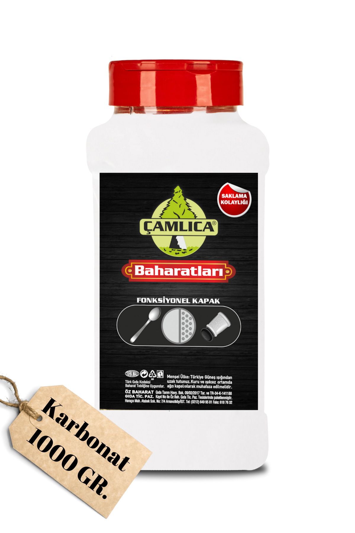 Çamlıca Baharat Karbonat 1000 Gr.