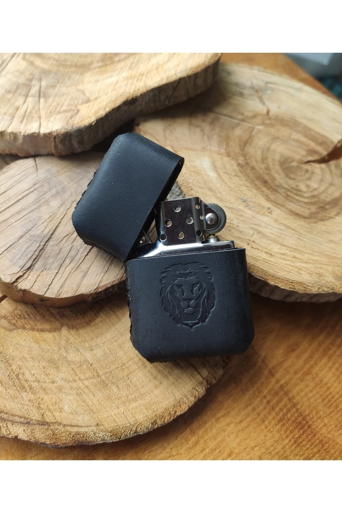 El Yapımı Deri Zippo Çakmak - 4