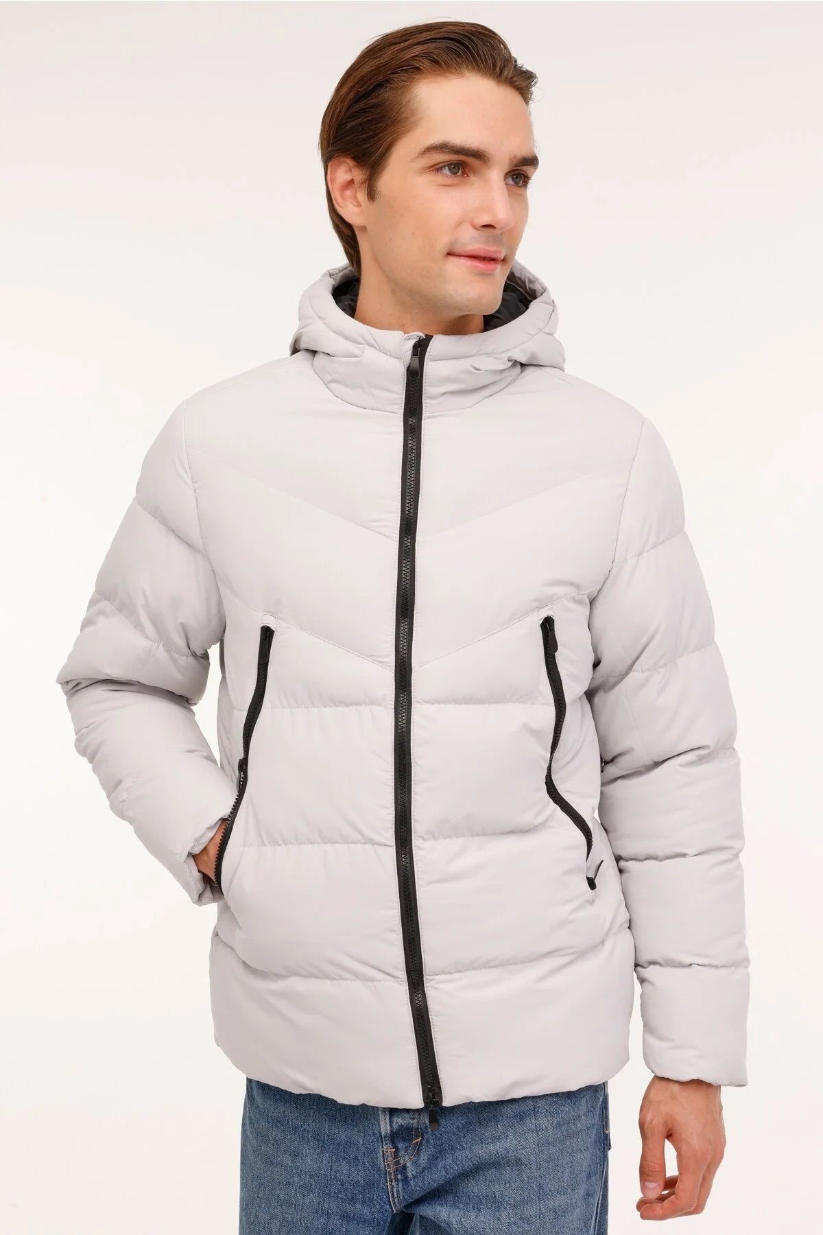 Kinetix Erkek Regular Fit Block Coat Mont