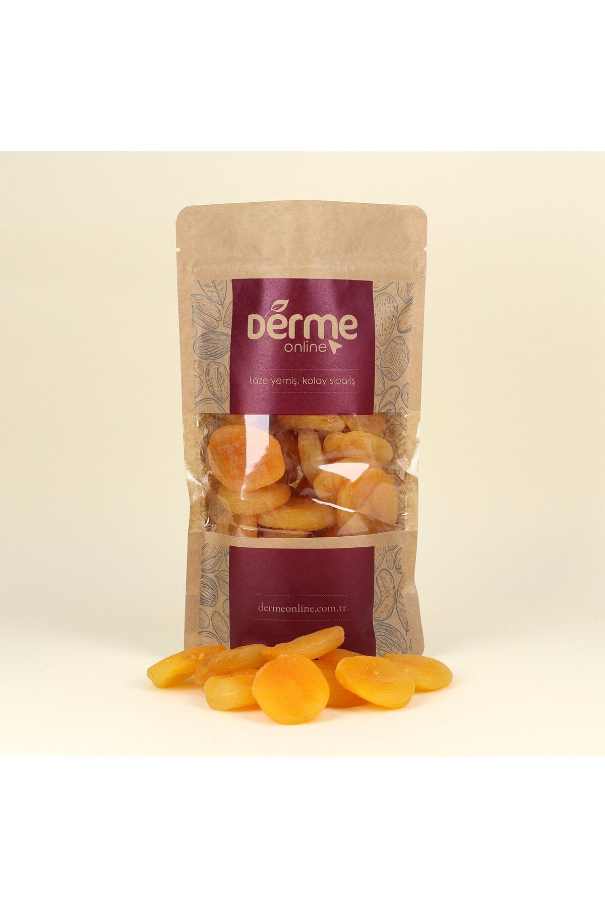 Derme-Malatya Yellow Dried Jumbo Apricots - 200 Grams 1