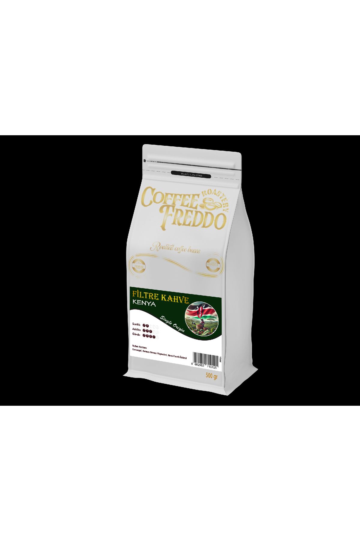 COFFEE FREDDO KENYA FİLTRE KAHVE ÇEKİRDEK500 GR