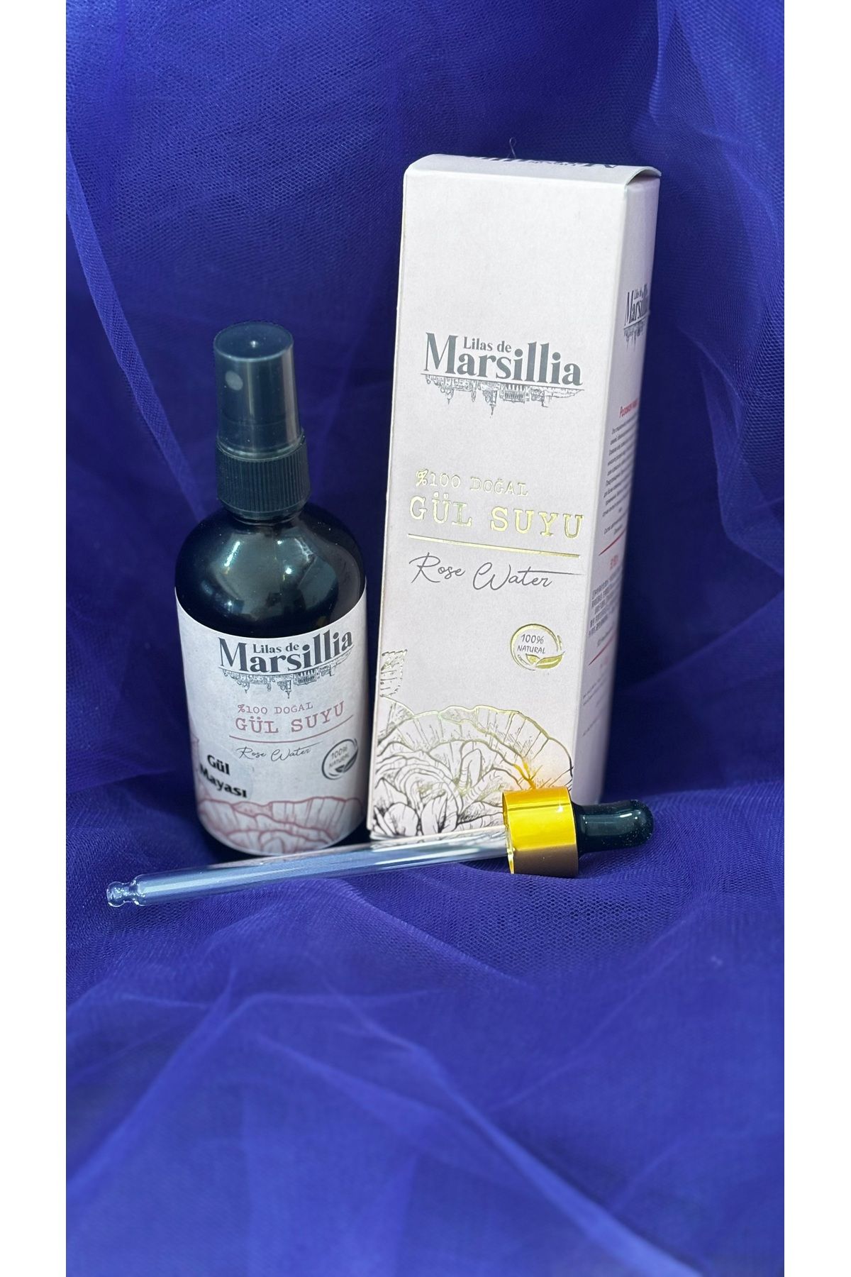 Lilas de Marsillia %100 Doğal Gül Suyu