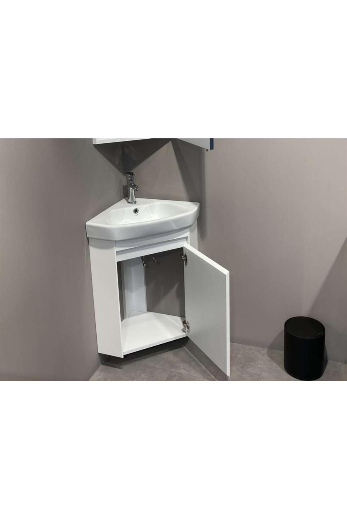 ORKA ZAG 45 ALT MODÜL + LAVABO  MAT BEYAZ 5001886