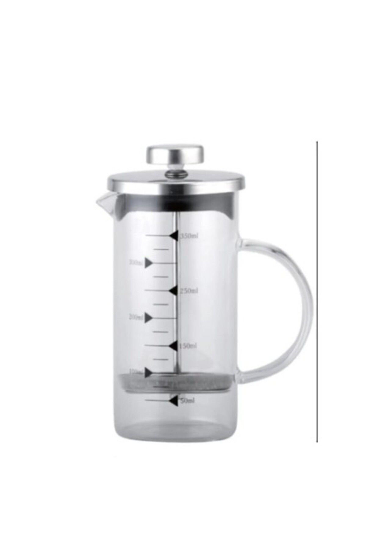 TahtakaleHome 350 ml Cam French Press Kahve Demleme Makinesi