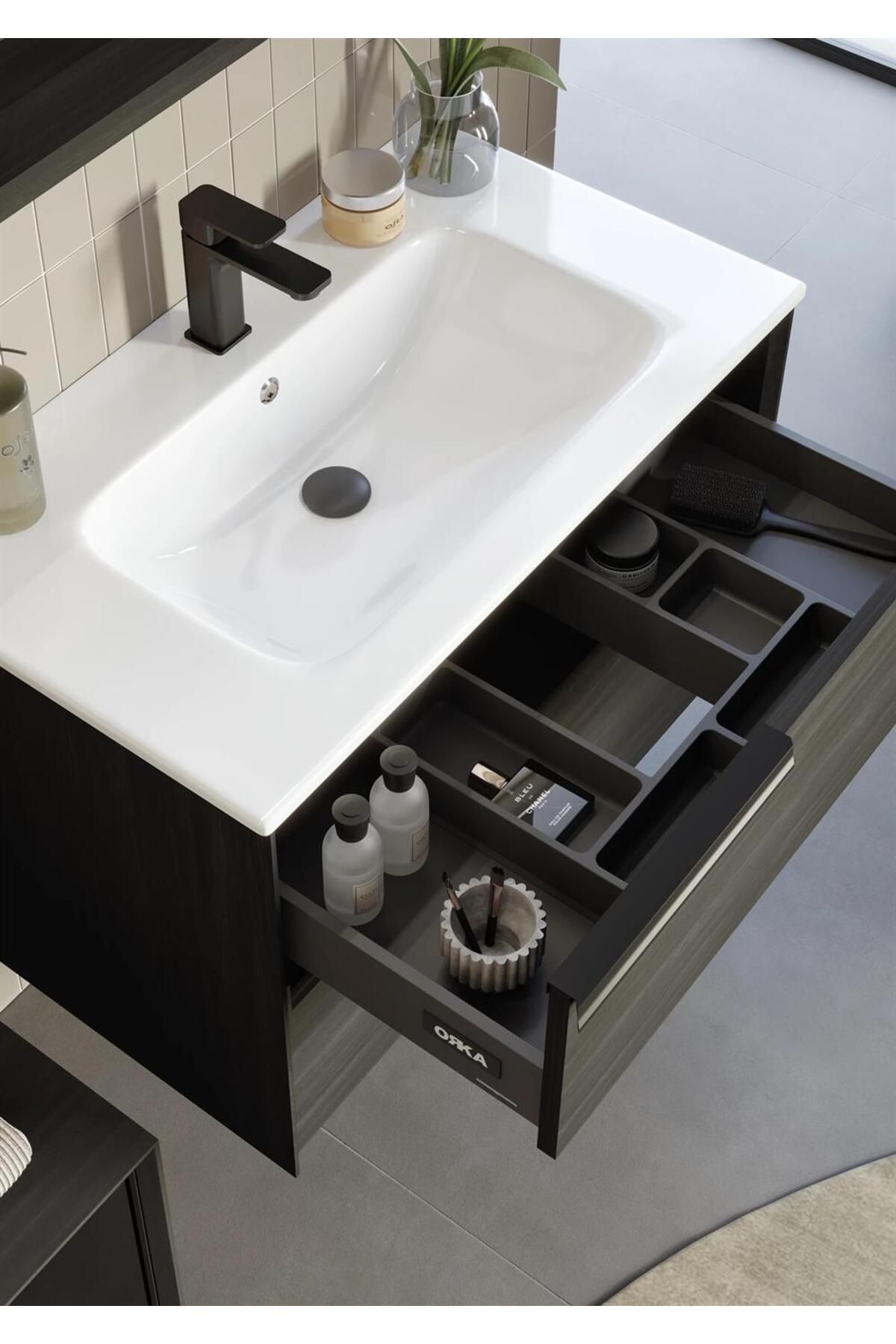 ORKA NOVENTA 121 ALT MODÜL + LAVABO  CABANA 5005051