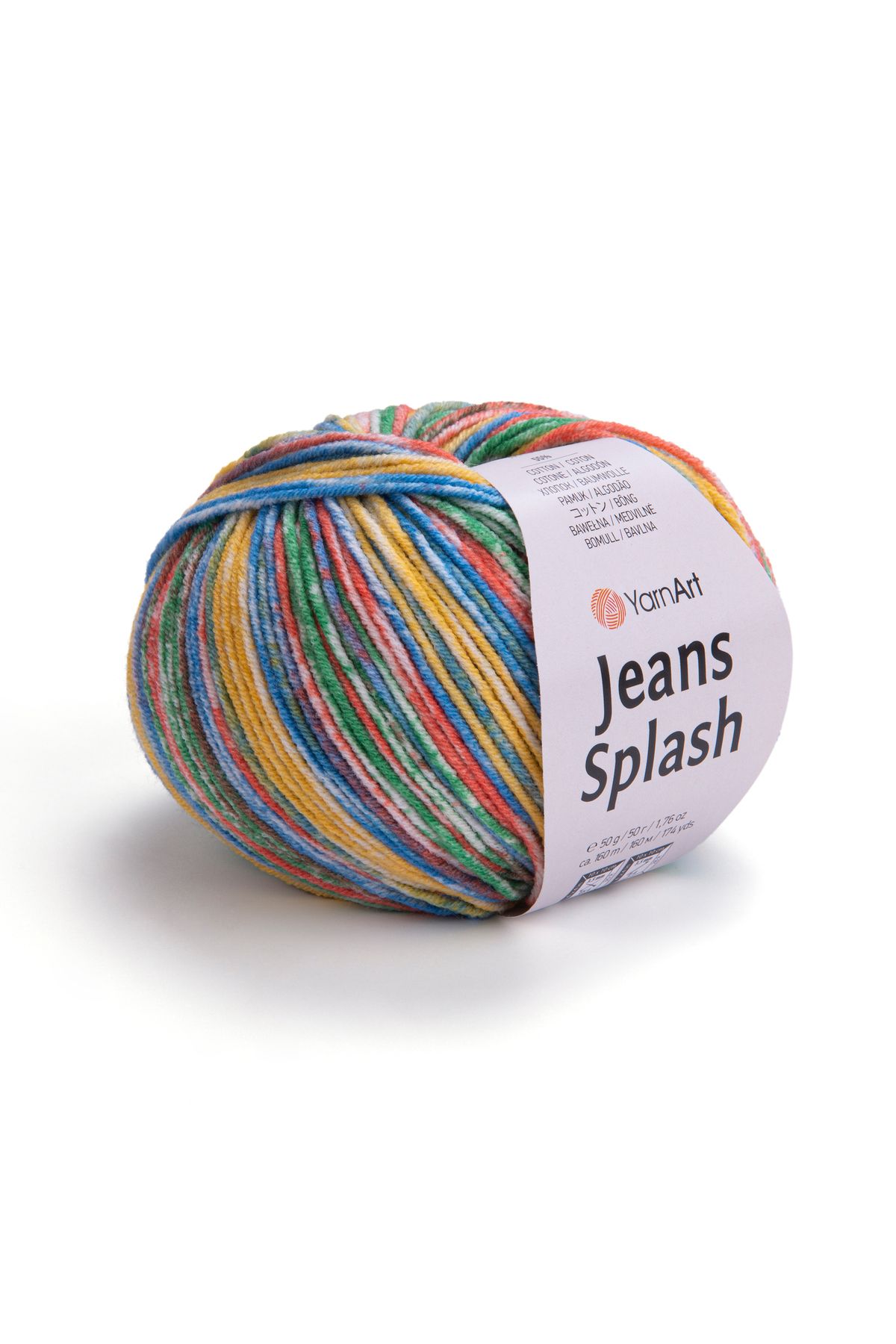 Yarnart Jeans Splash Ebruli Pamuk Amigurumi İpi 50 gr