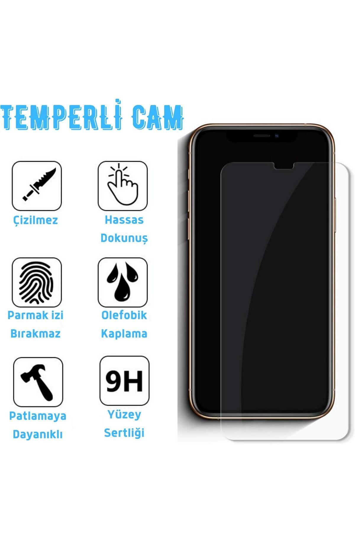 Dude Accessory MDPROFİX KORUMA CAMI İPHONE 11 PRO MAX  İLE  UYUMLU TEMPERED CAM