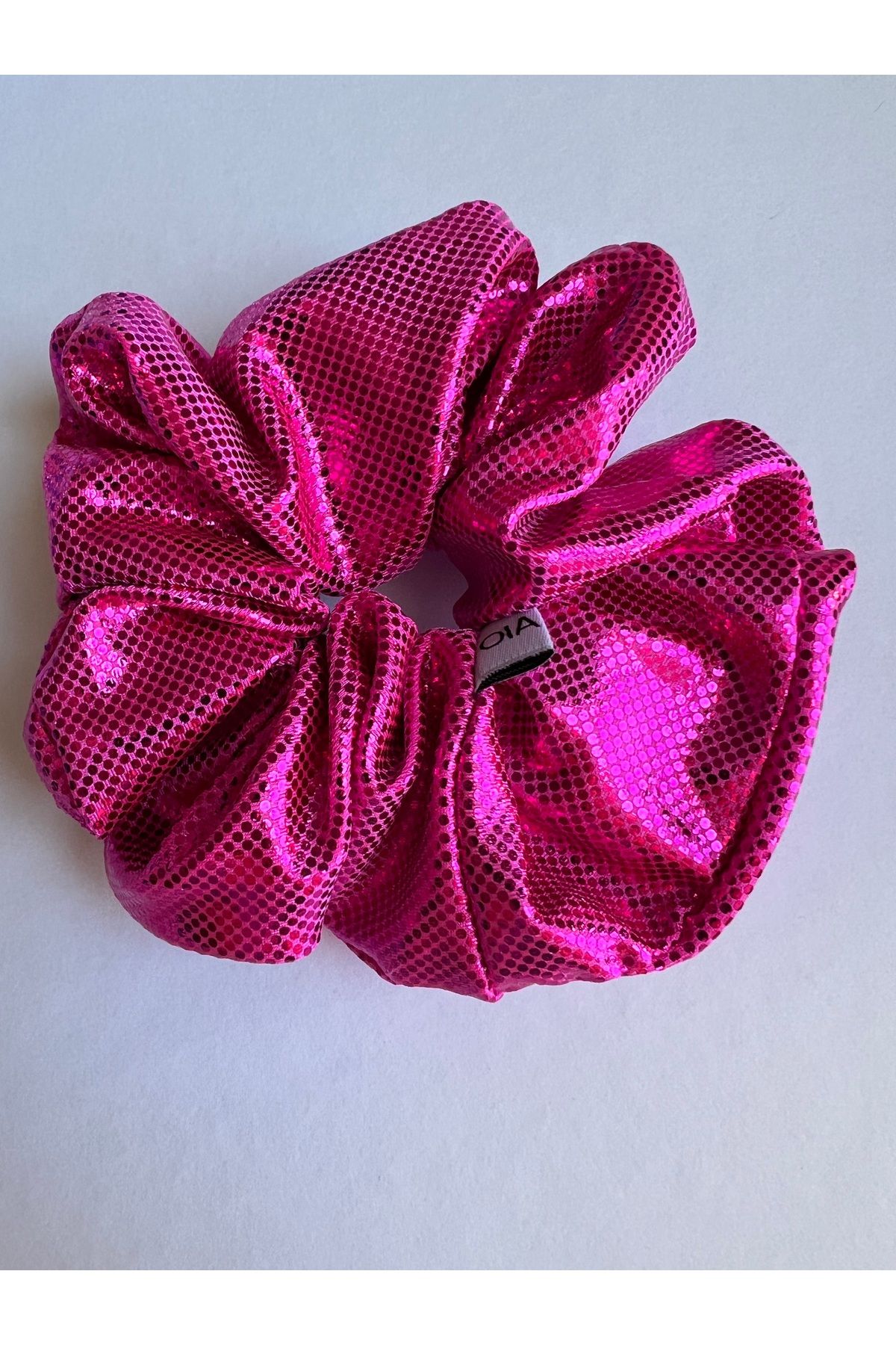 OIA Atelier Parlak Scrunchie Toka Simit Saç Toka