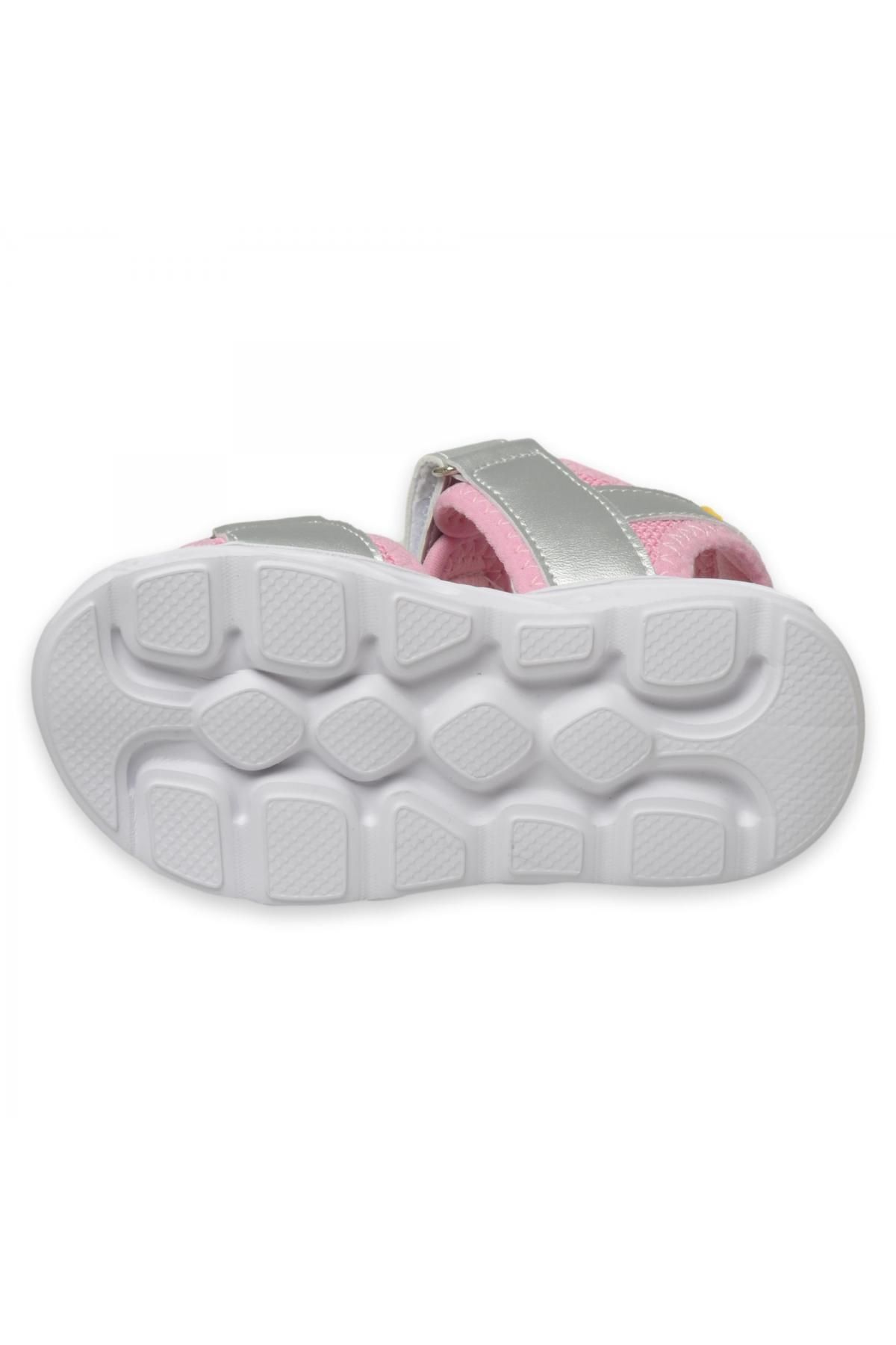 صندل ورزشی صورتی پسرانه و دخترانه بچگانه Hilda Baby Sandalti 321.B24y.204 06 Vicco