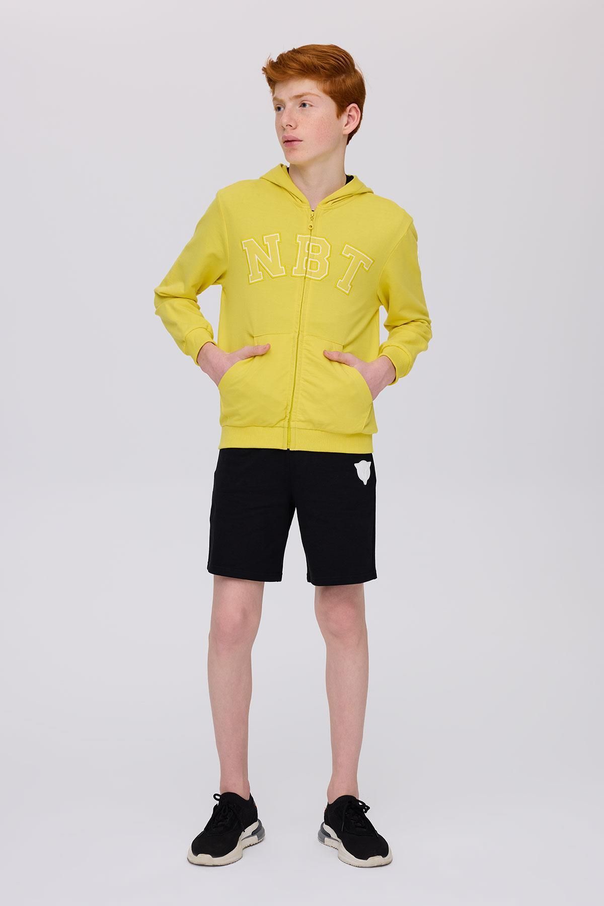 Nebbati-Bg Store Boys Yellow Tracksuit Top 1