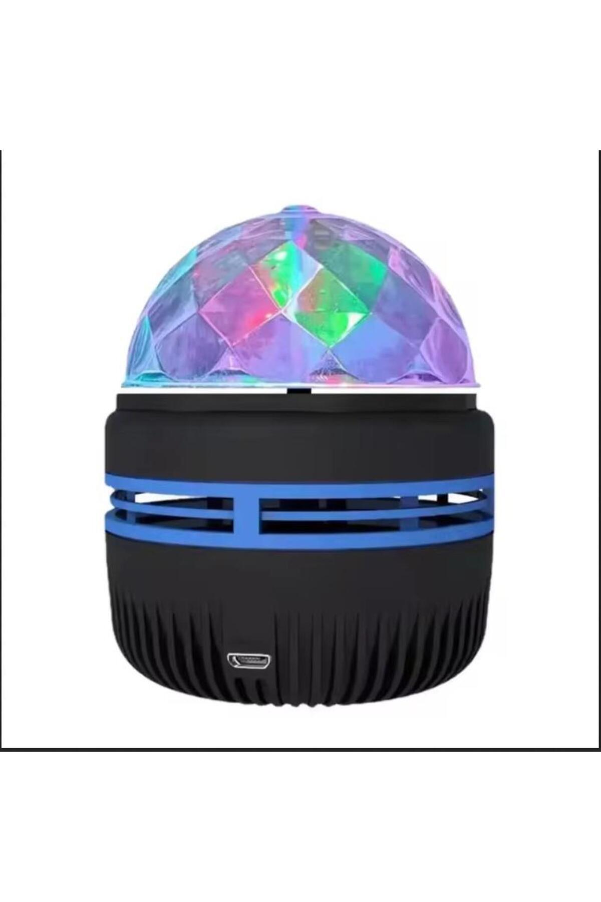 RASLAN Disko topu Yansıtmalı Dönen Projeksiyon Gece Lambası - Çocuk Bebek Odası Magic Ball fotoğrafı 5 (önizleme)