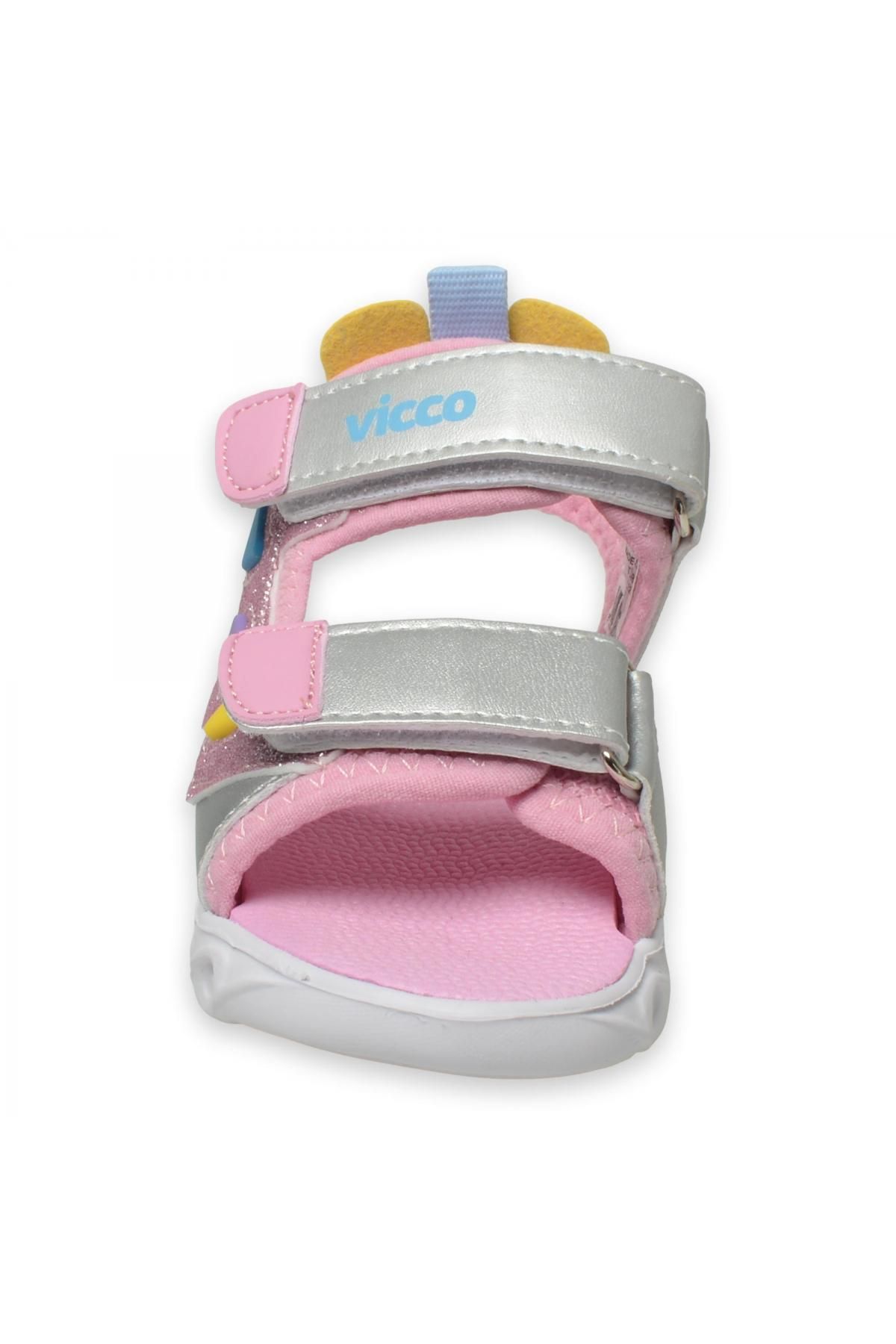 صندل ورزشی صورتی پسرانه و دخترانه بچگانه Hilda Baby Sandalti 321.B24y.204 06 Vicco
