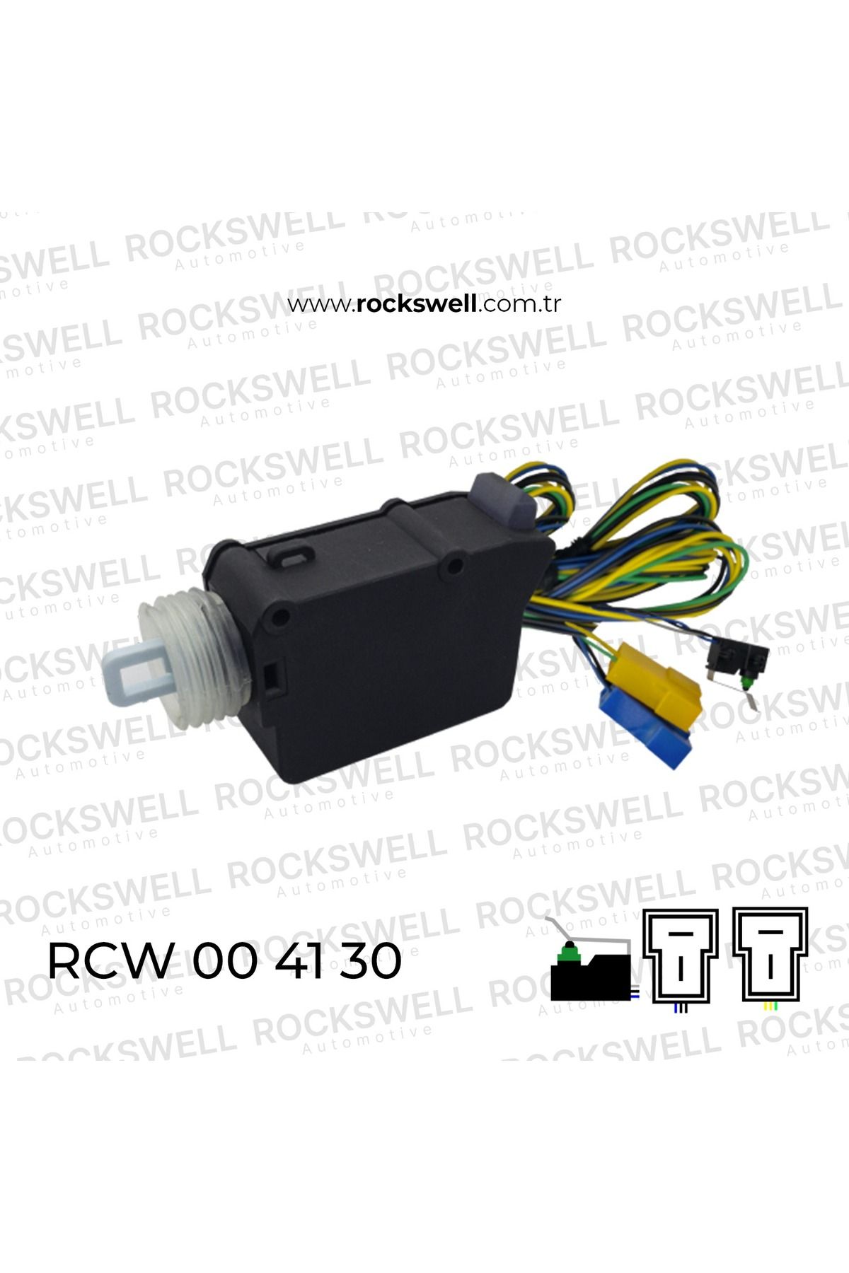 ROCKSWELL MERCEDES SPRİNTER 1996-2006 12V MERKEZİ KİLİT MOTORU 2F+2F