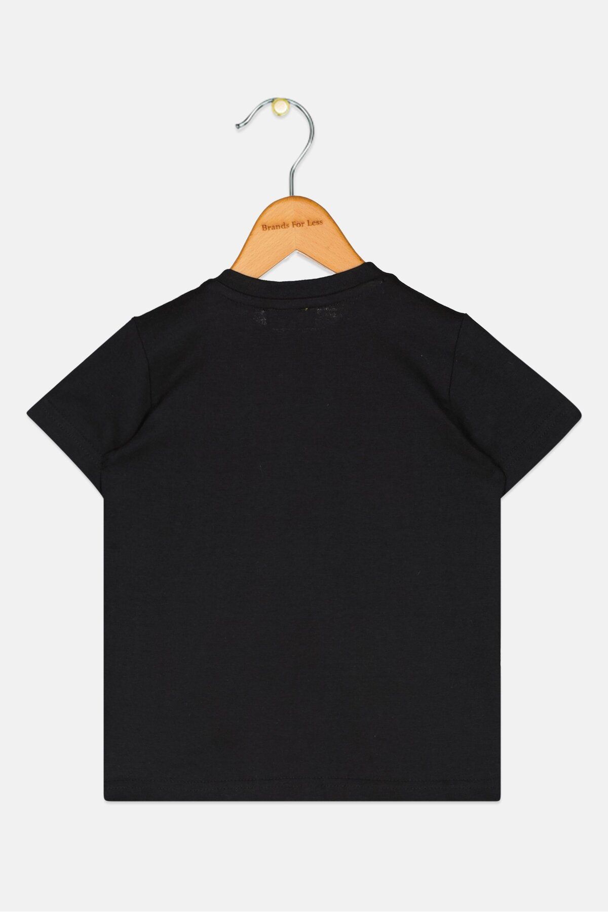 Chicco-Toddlers Boy Graphic Print Short Sleeve T-Shirt, Black Combo 2