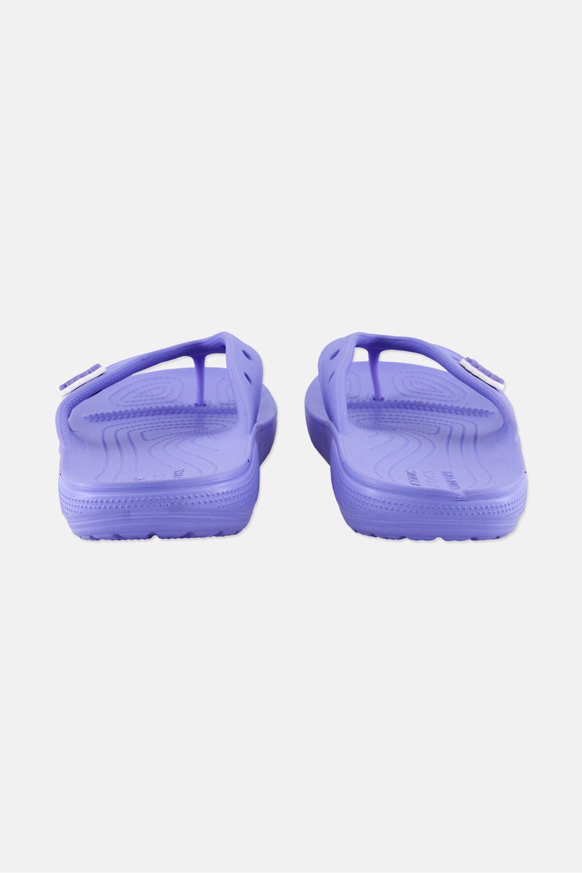 Crocs-Men Brand Logo Slip On Slippers, Violet 2