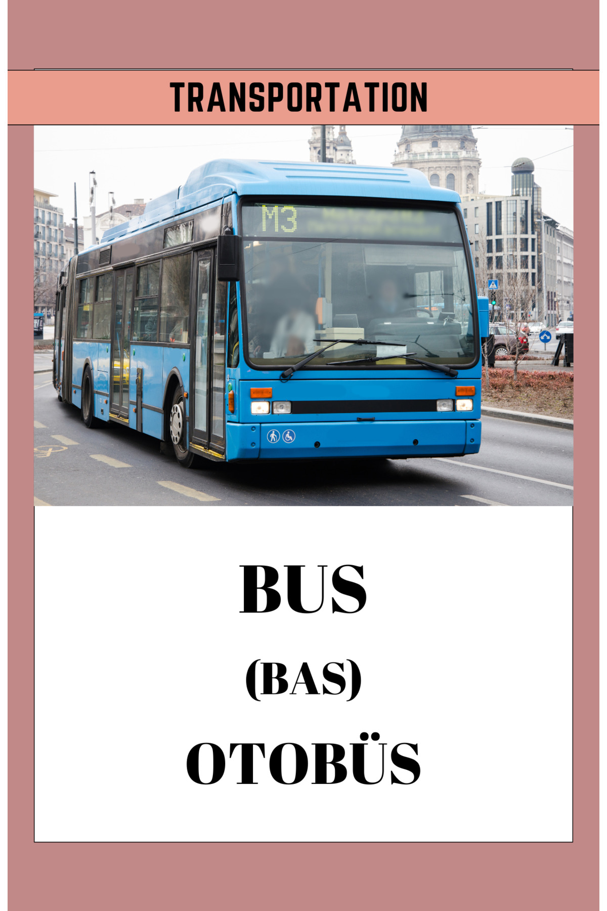 Baby İngilizce Ulaşım Flash Kartları Eğitim Seti fotoğrafı 4 (önizleme)