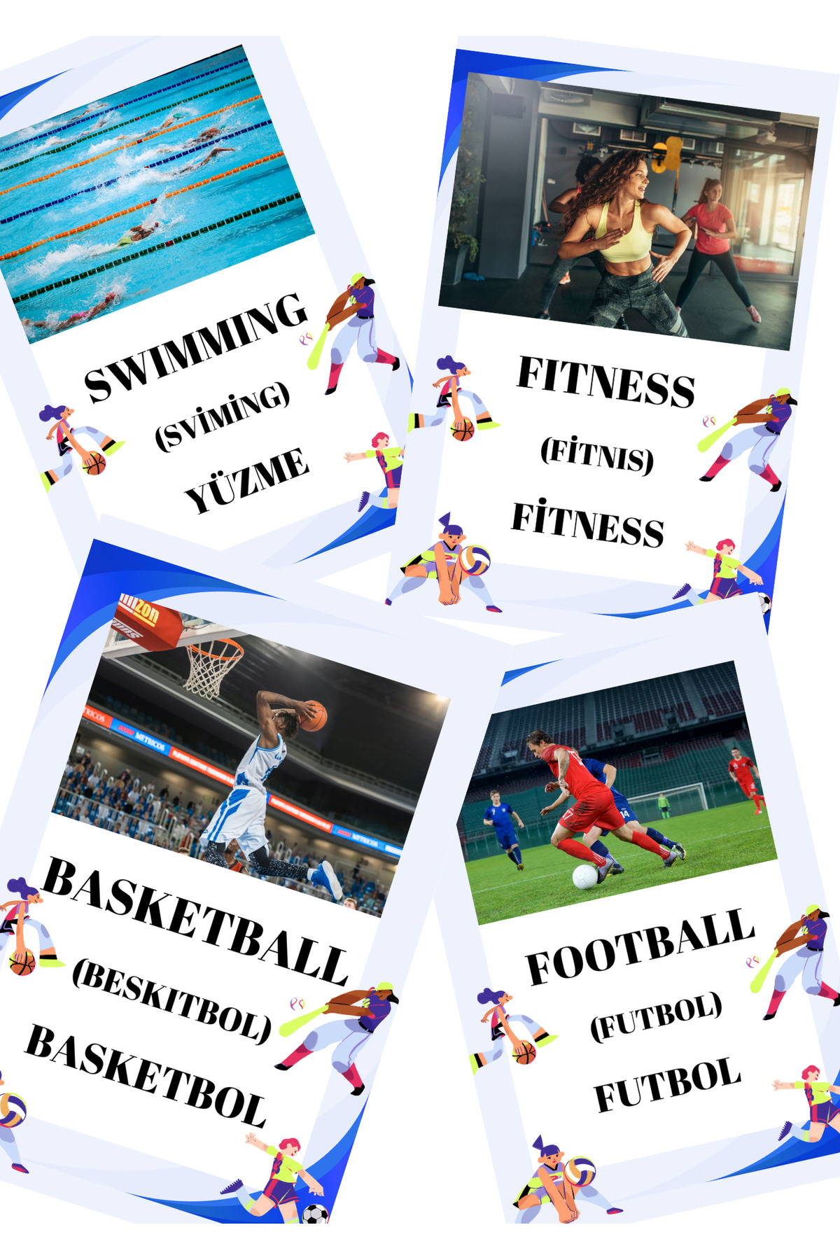 Baby İNGİLİZCE SPORLAR FLASH KARTLARI fotoğrafı 2 (önizleme)