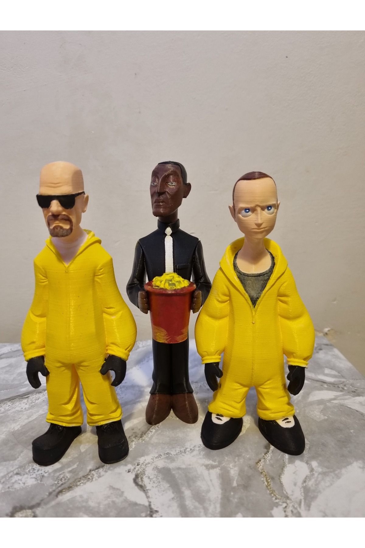 HANART Breaking bad 3 lu set walter white jesse pinkman gustavo fring 15 cm