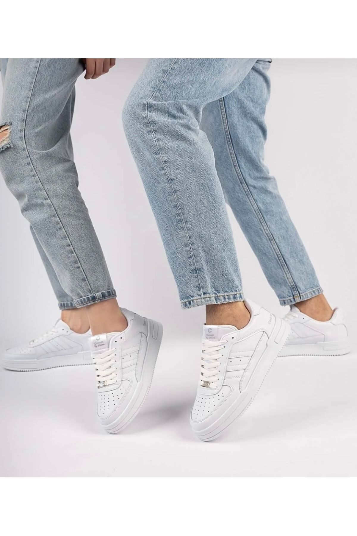 Beyzen Dassleer Unisex Ortapedik Taban Erkek Sneaker