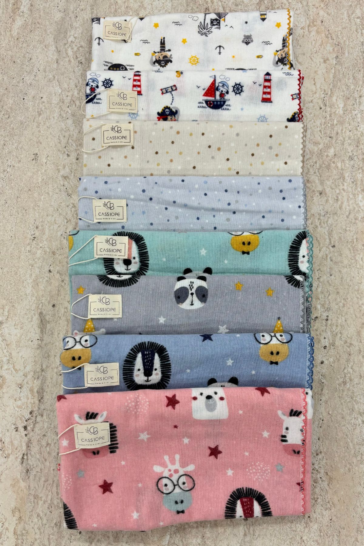 Cassiope-Activeland Cassiope Standard Multi-Purpose Patterned Baby Blanket 3