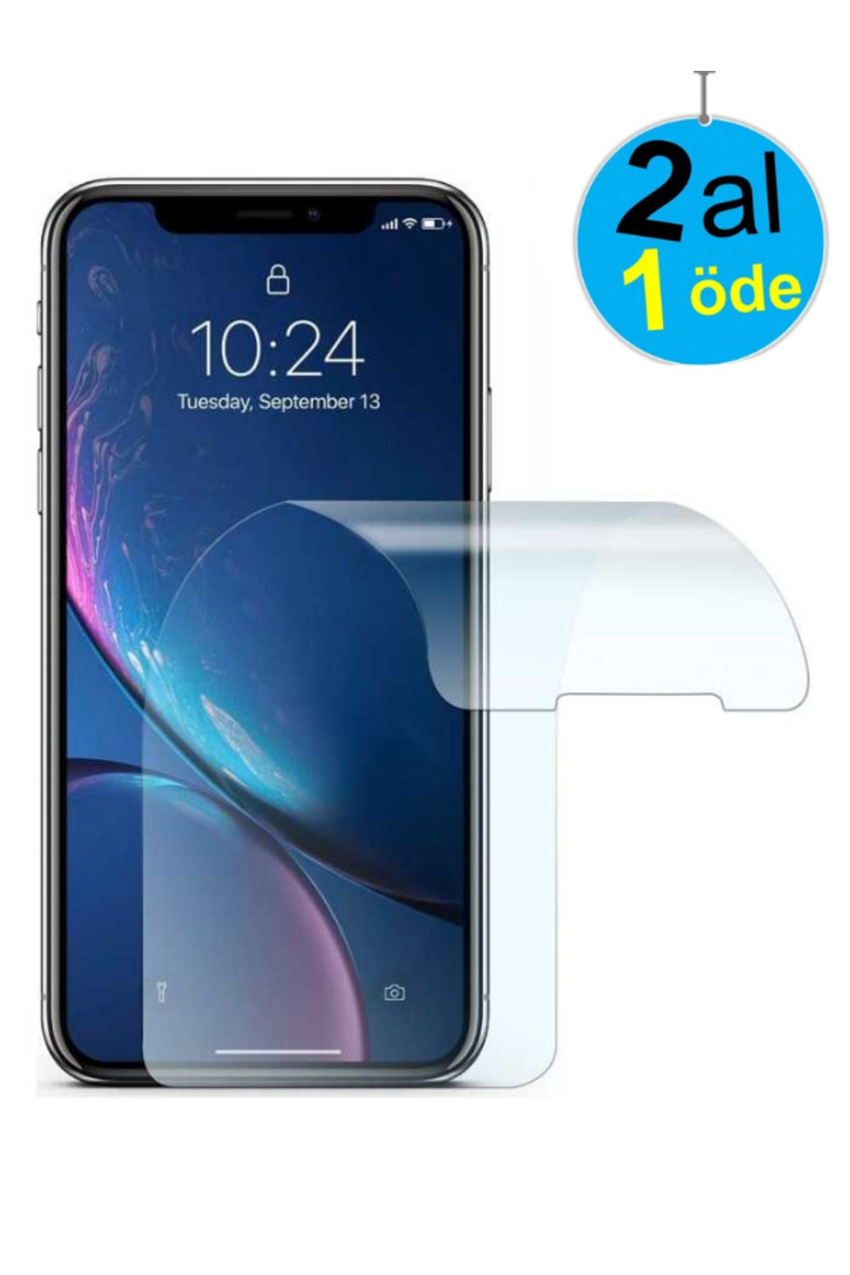 birlik aksesuar Samsung Galaxy A50  Zore Blue Nano Ekran Koruyucu 2 Al 1 Öde