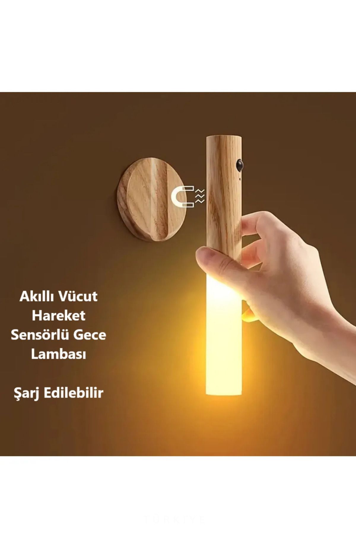 HOBİ CONDİ-Special Series Design Automatic Led Smart Body Motion Sensor Lamp 3