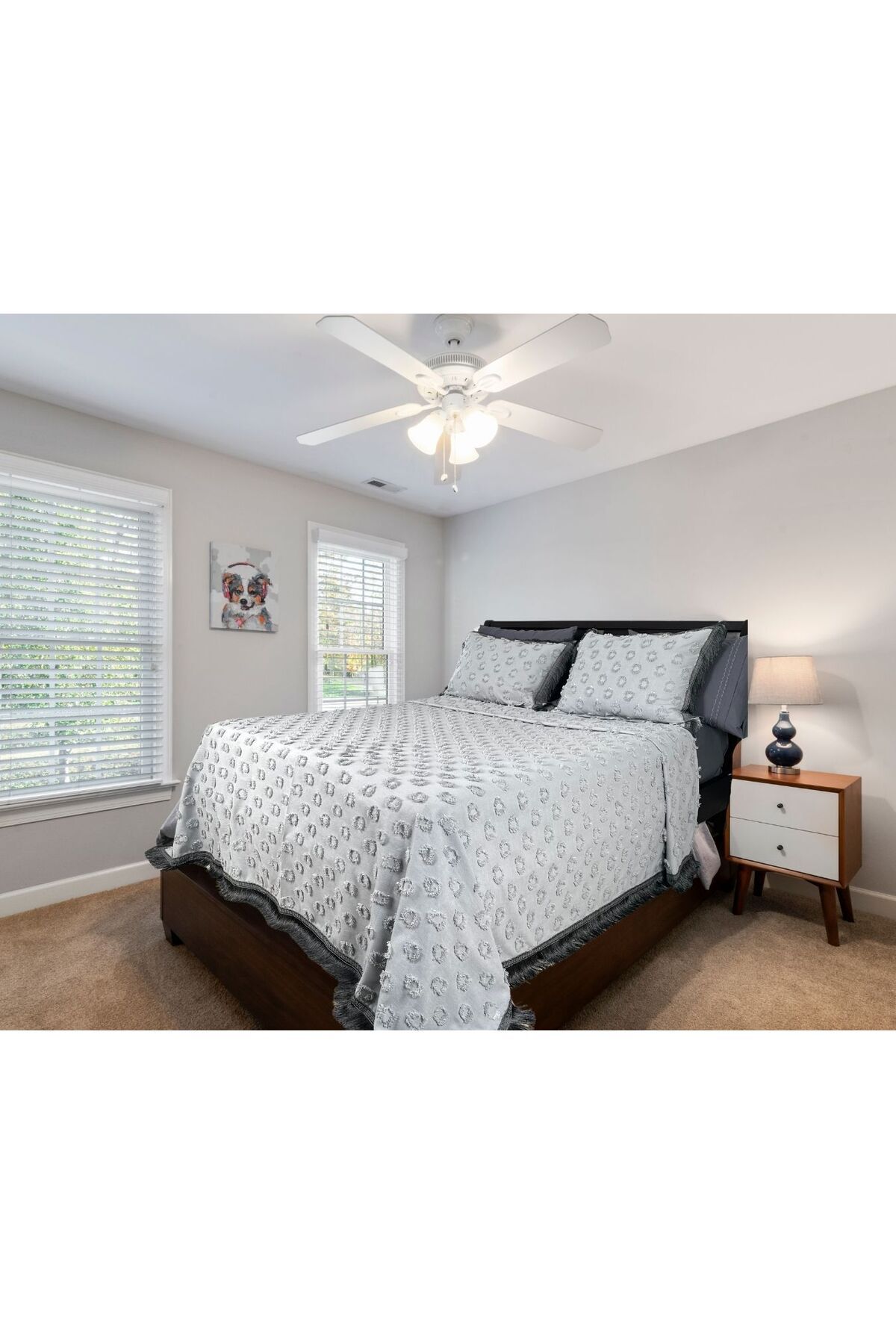 VİP ZERON HOME FASHIONS-Round Patterned Gray Double Pique Set Meeting of Modern Design and Quality 4