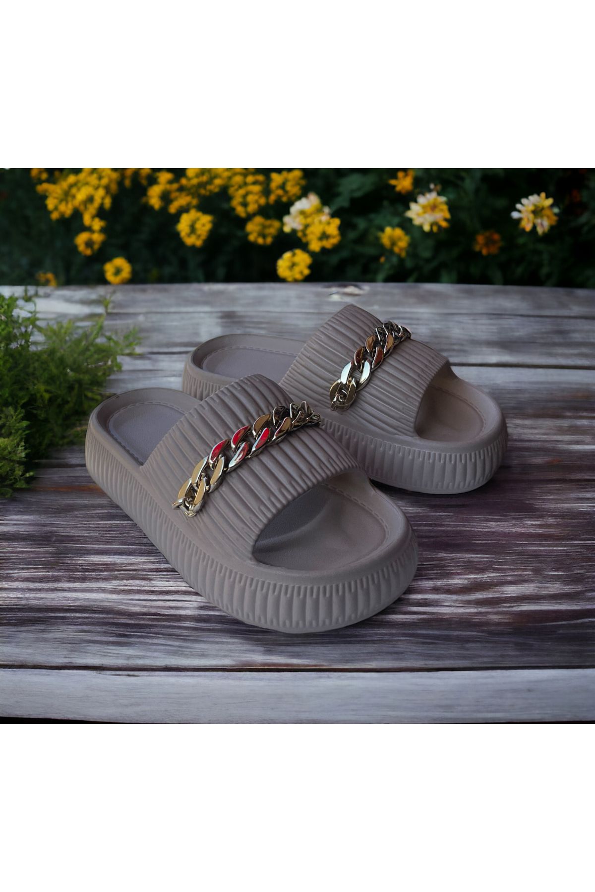 Hızlı Al-Beach Pool Sea Garden Daily Use Suitable Slippers 4