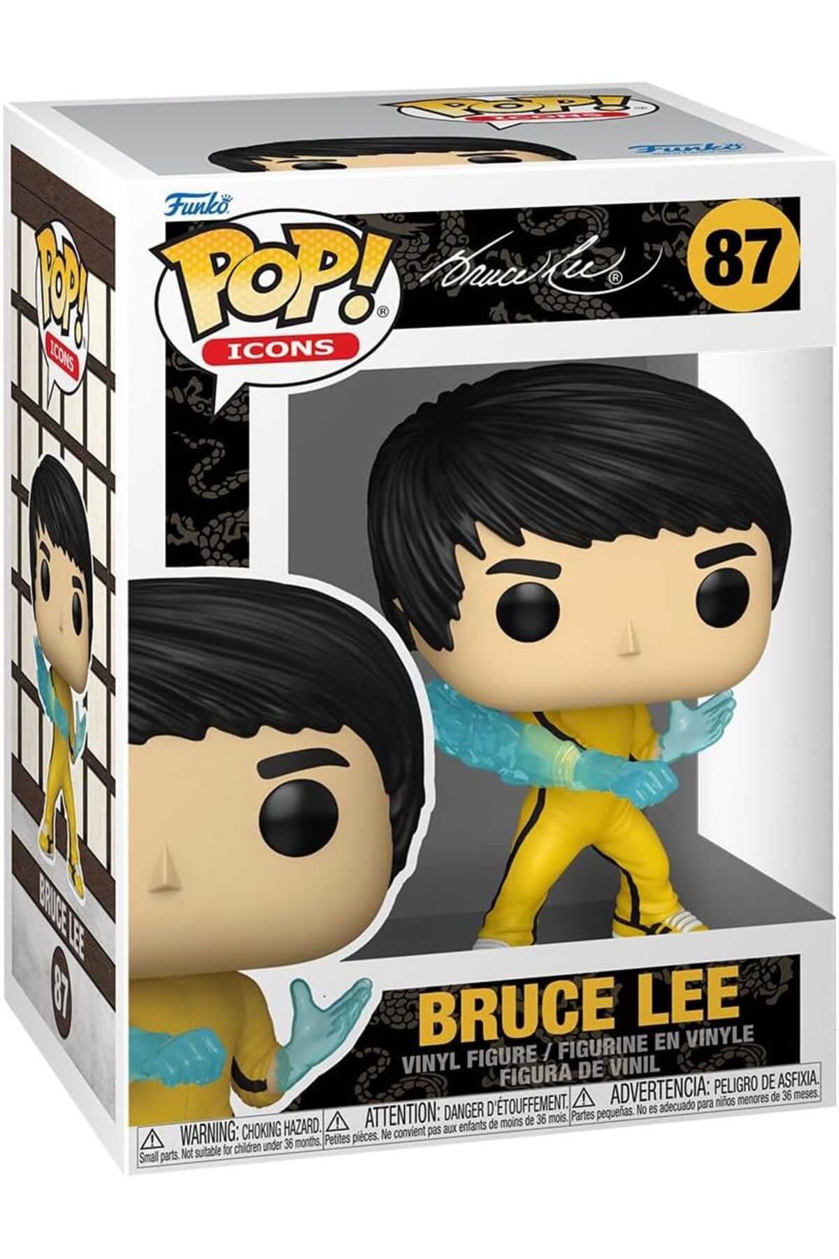 Funko Pop Icons Bruce Lee - Bruce Lee No:87