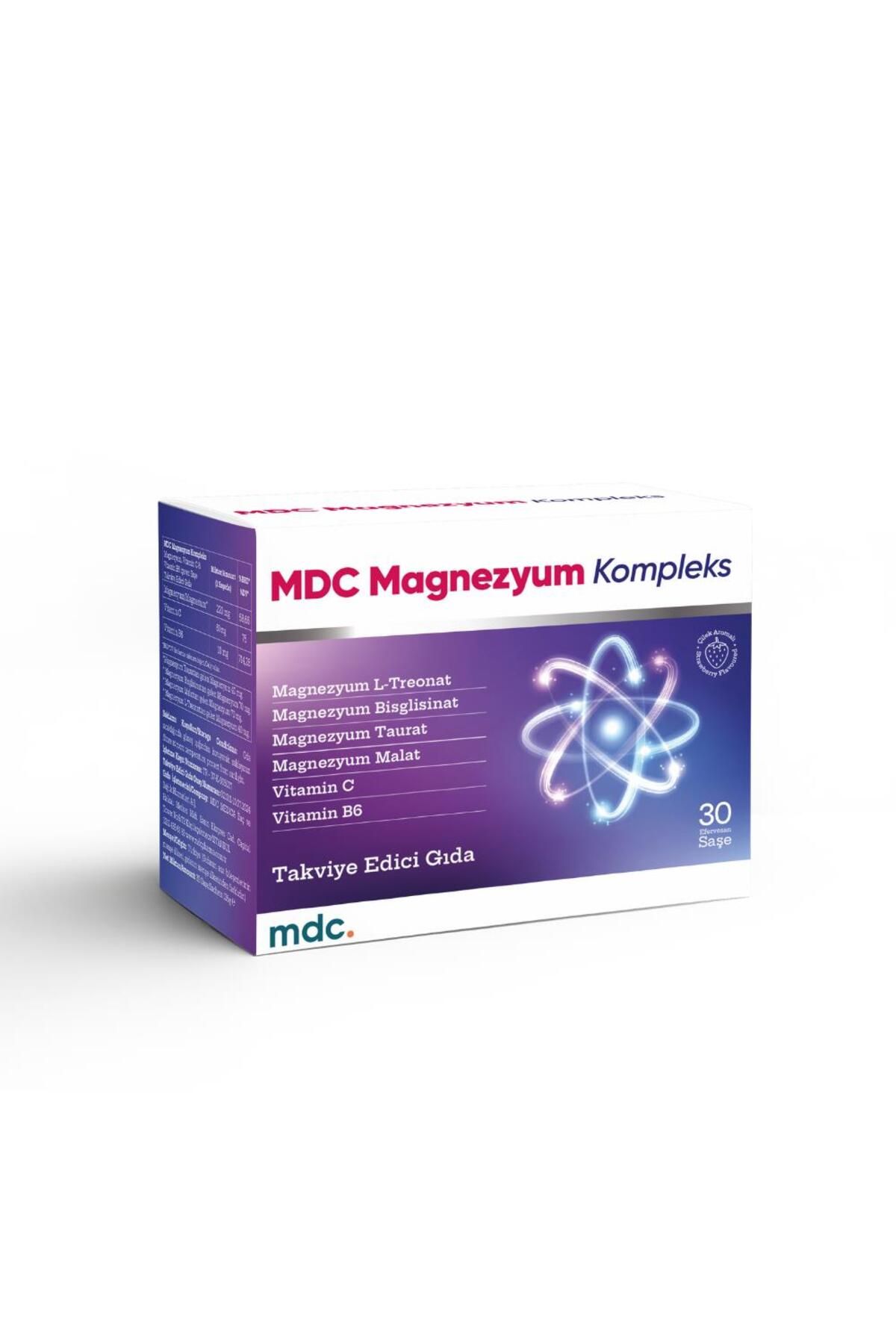 MDC Magnezyum Kompleks 30 Efervesan Saşe