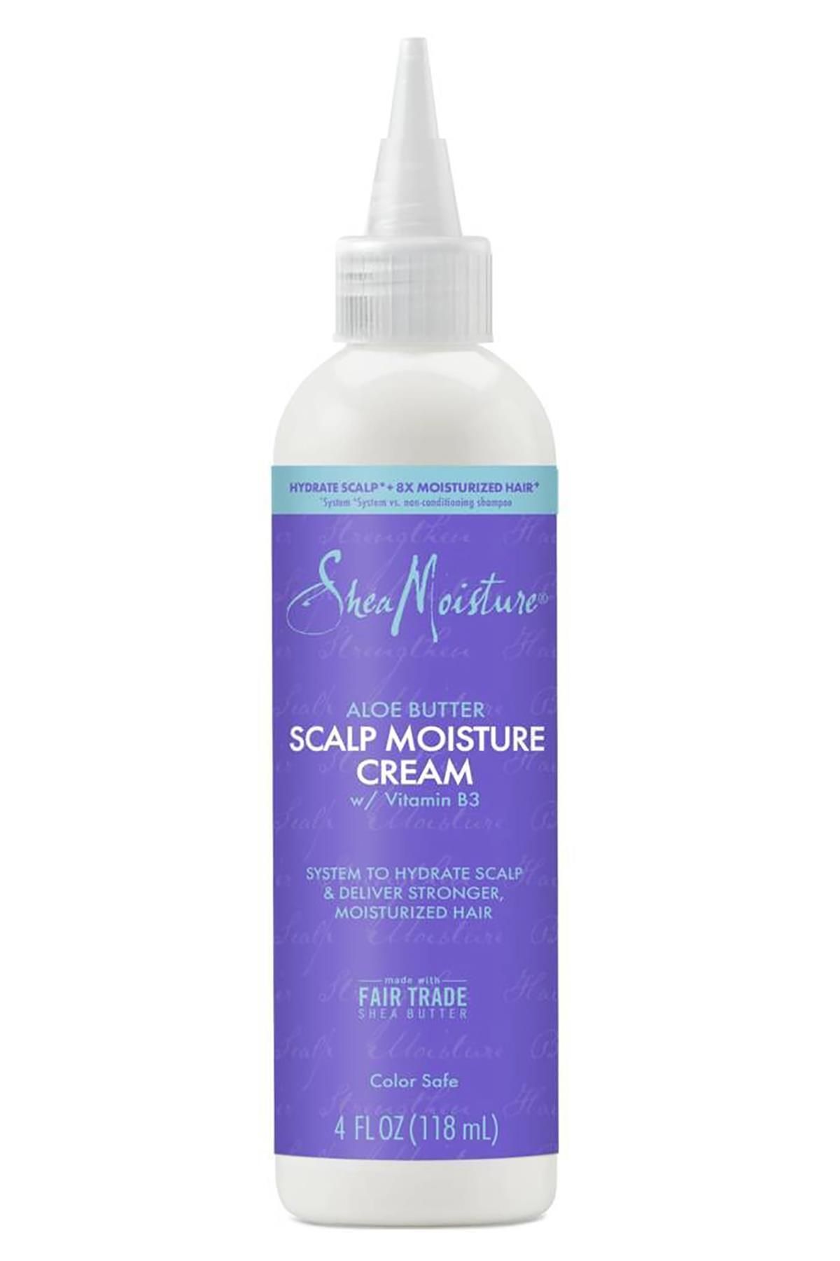 Shea Moisture Aloe Butter Saç Derisi Nemlendirici Durulanmayan Saç Kremi 118ML