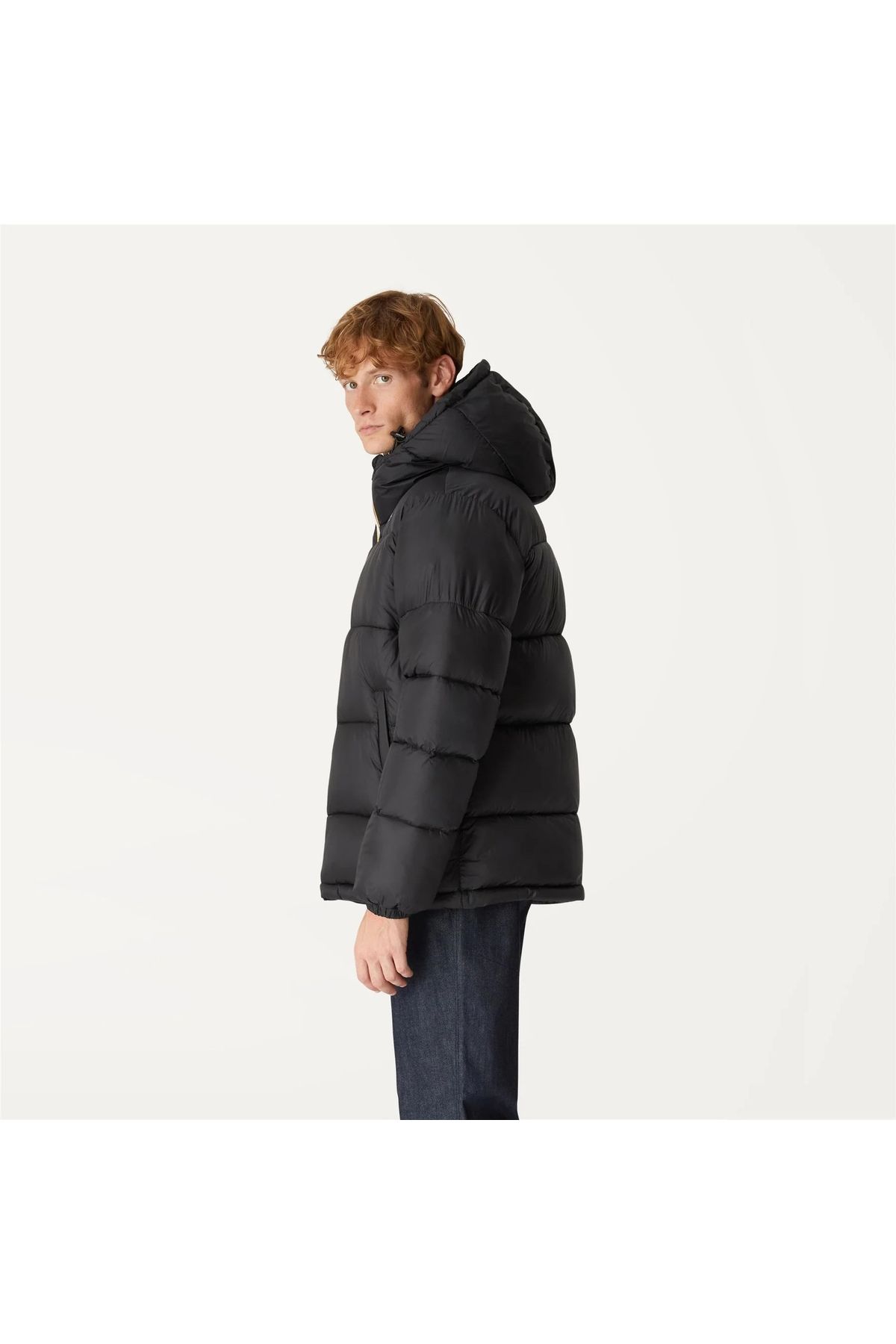 K-Way-Black K-Way Le Vrai 3.0 Claude Heavy Warm Jacket 4