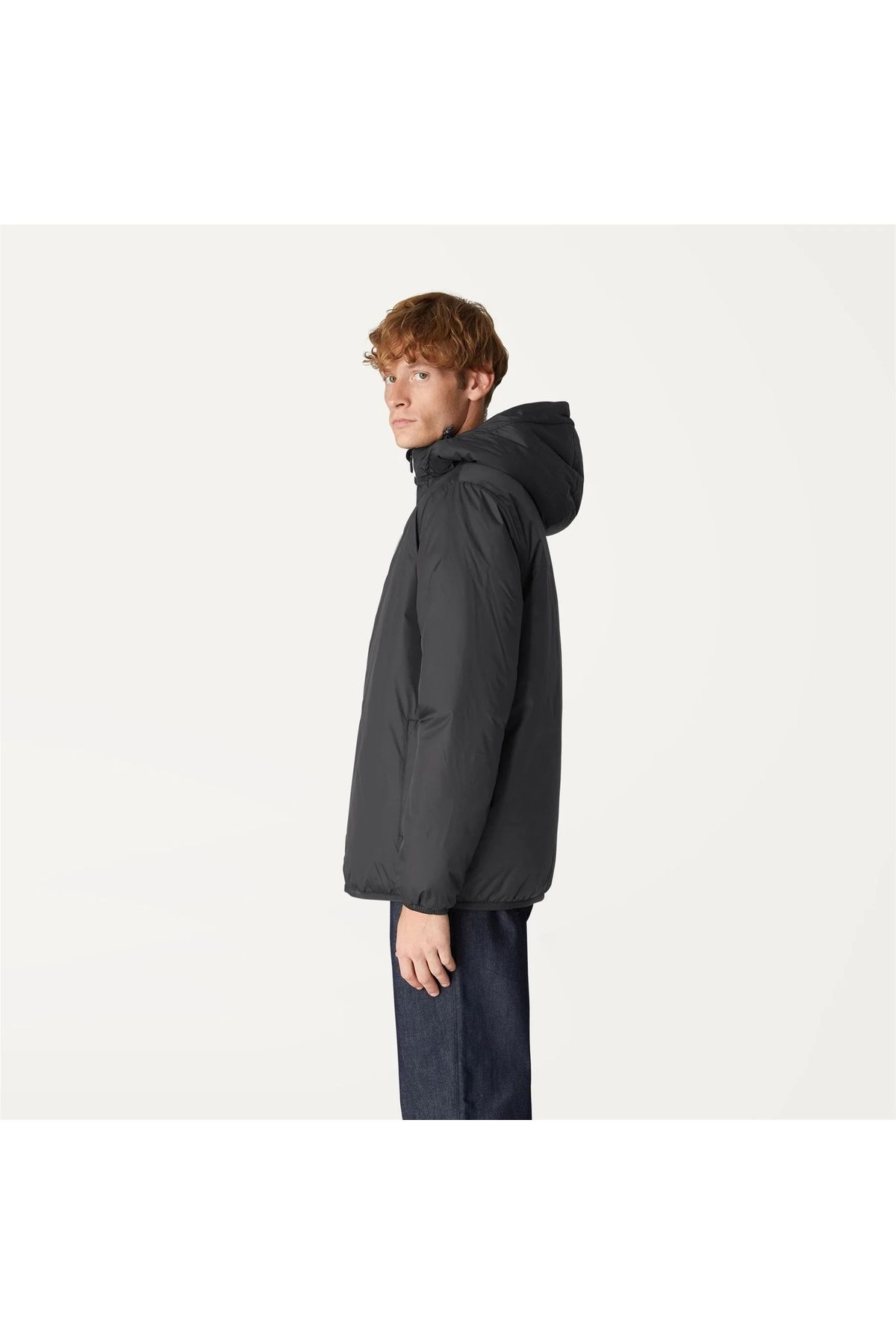 K-Way-Black jacket K-Way Le Vrai 3.0 Claude Orsetto 4