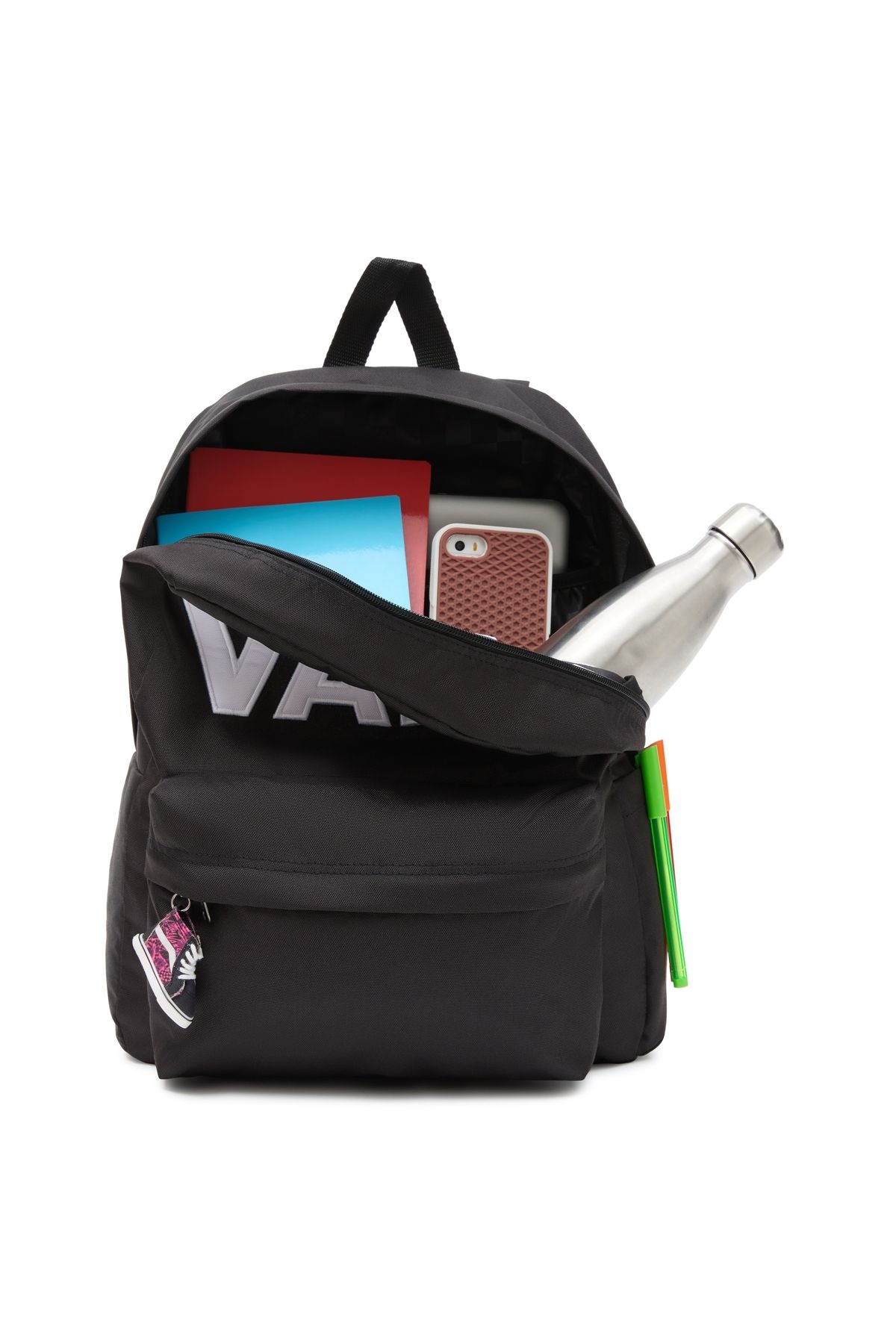 Vans-Black Vans Old Skool Drop V Backpack black, one size 4