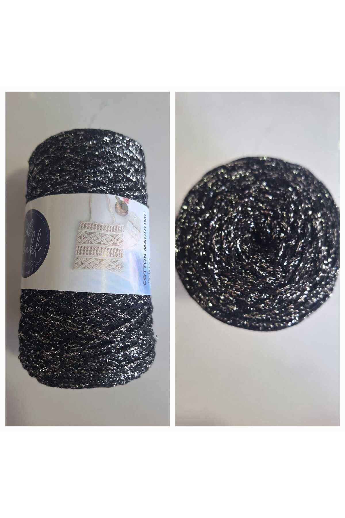 Renkli ilmekler Cotton Simli Makrome 2Mm - 250 gr 250m