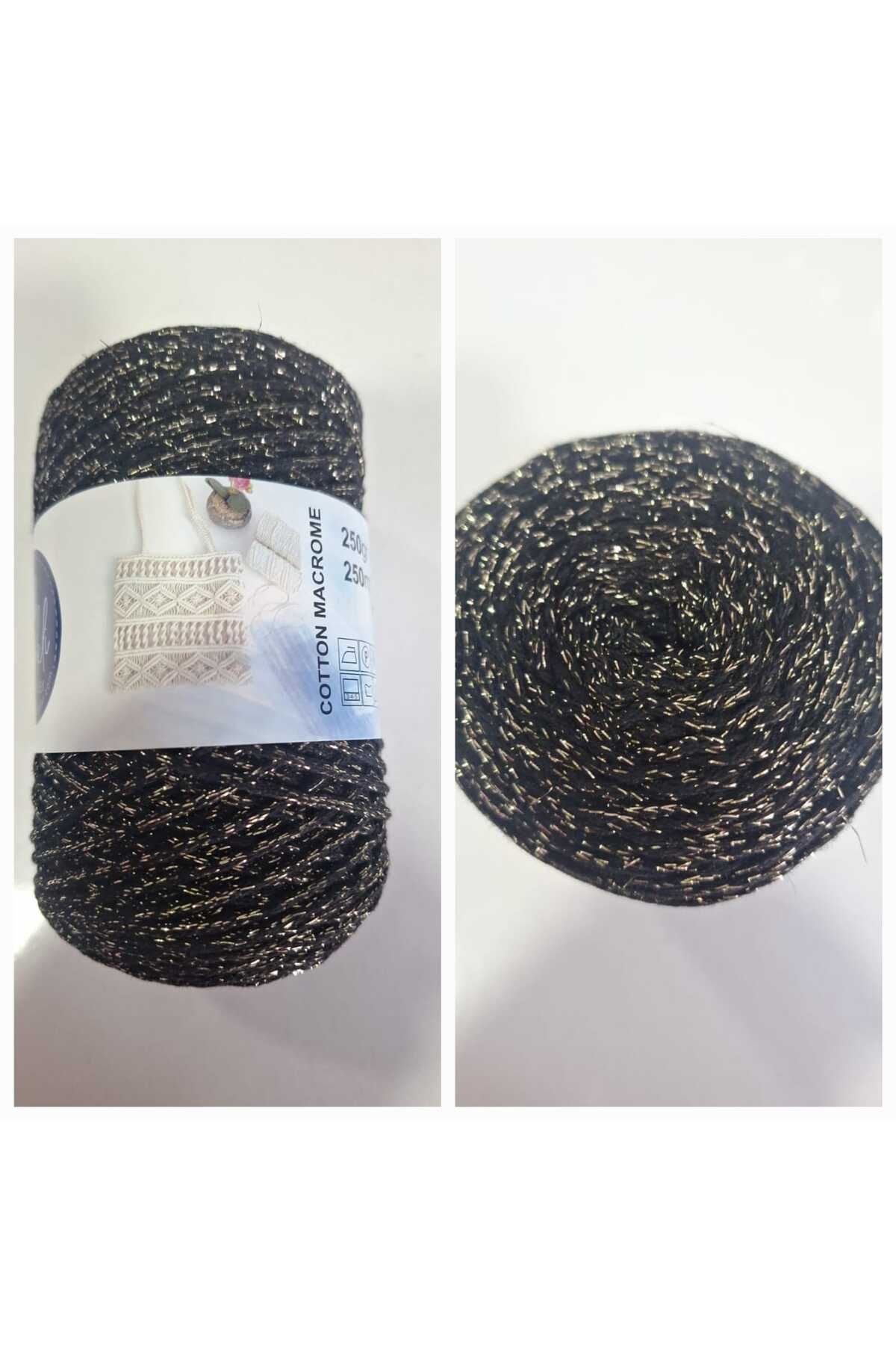 Renkli ilmekler Cotton Simli Makrome 2Mm - 250 gr 250m