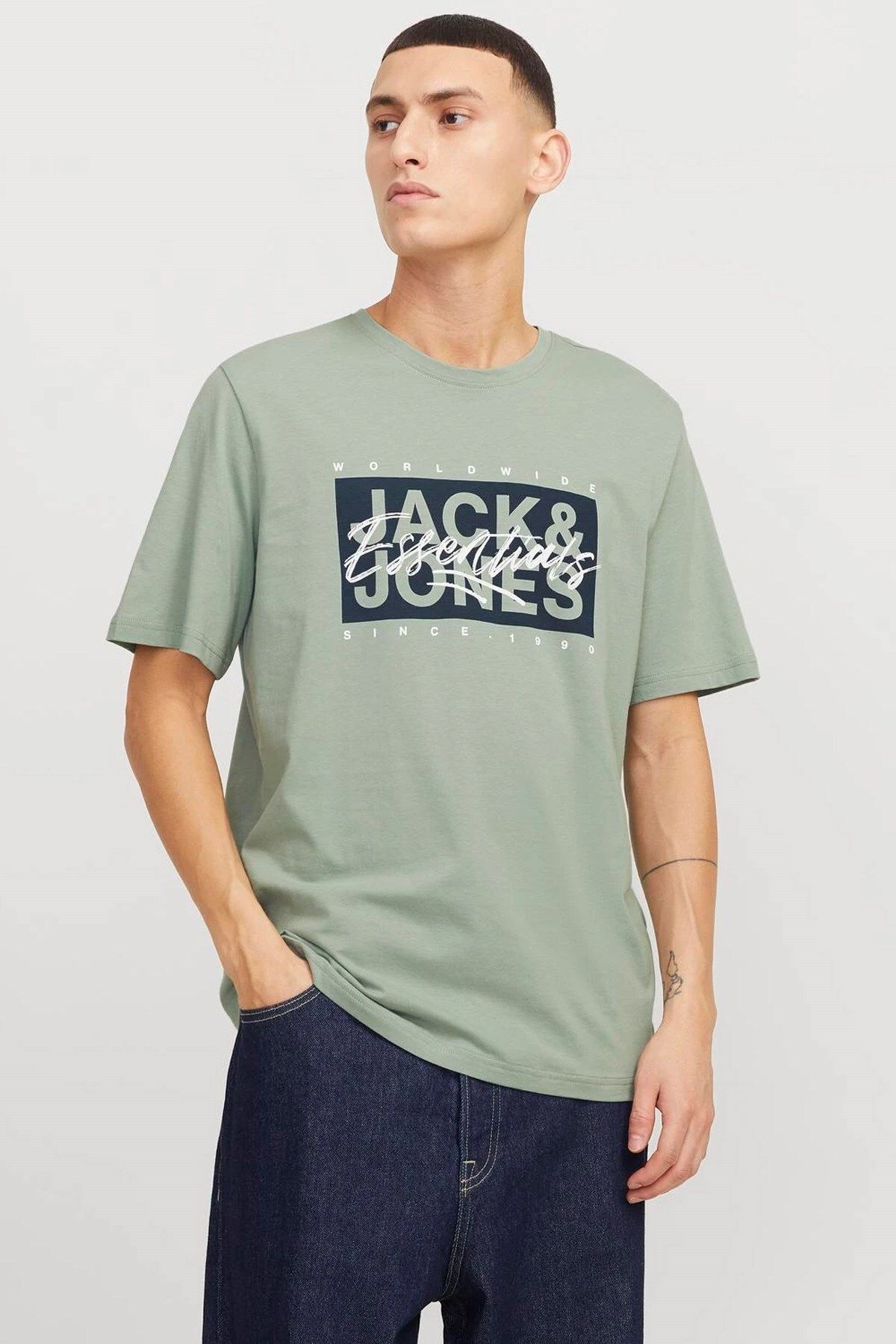 Jack & Jones Jjcolton Ln Erkek Tişört 12268439