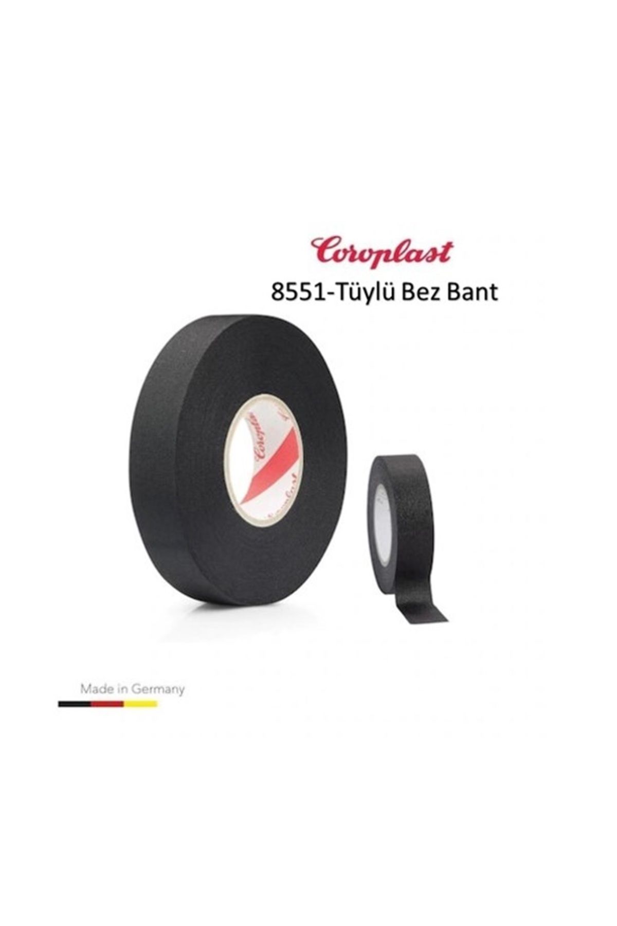 reyoto Coroplast Tüylü Bez Bant 19mm X 15 Metre 1 Adet Ref:8551