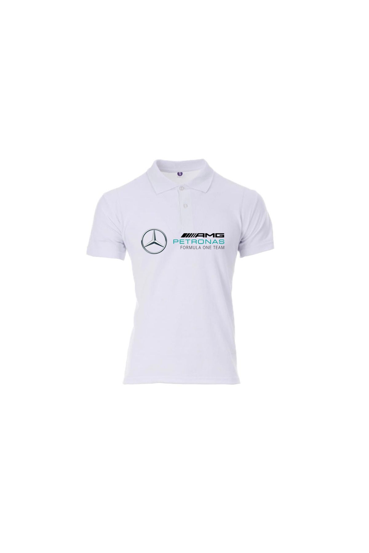 dafri MERCEDES AMG PETRONAS BASKILI POLO YAKA TİŞÖRT