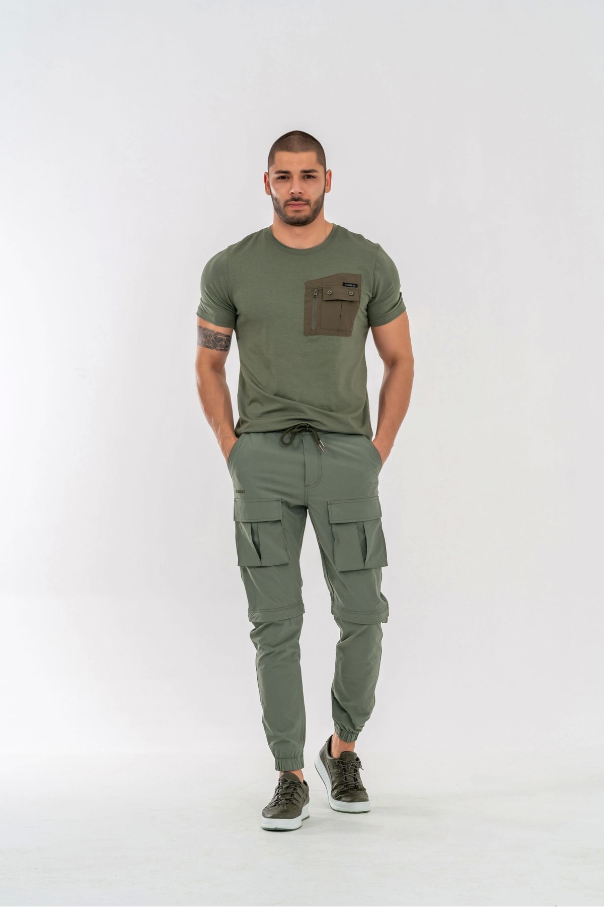 Astüm Askeri Malzeme Combat Tactical Outdoor Şort Olabilen Pantolon Şort Bermuda Kapri Pantolon – 519 - N21