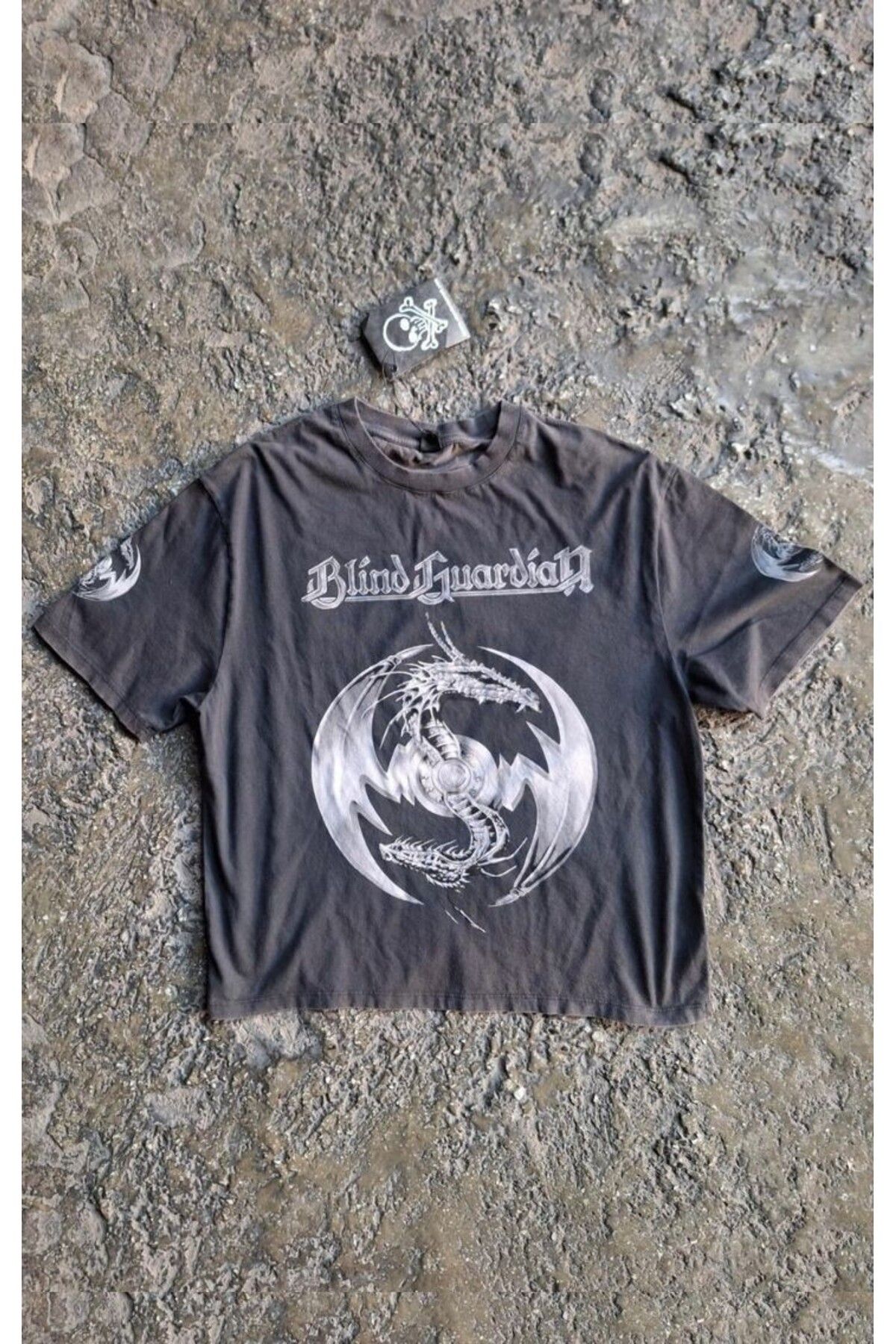 Overdrive Blind Guardian “Silver Dragon” Boxy Fit T-shirt