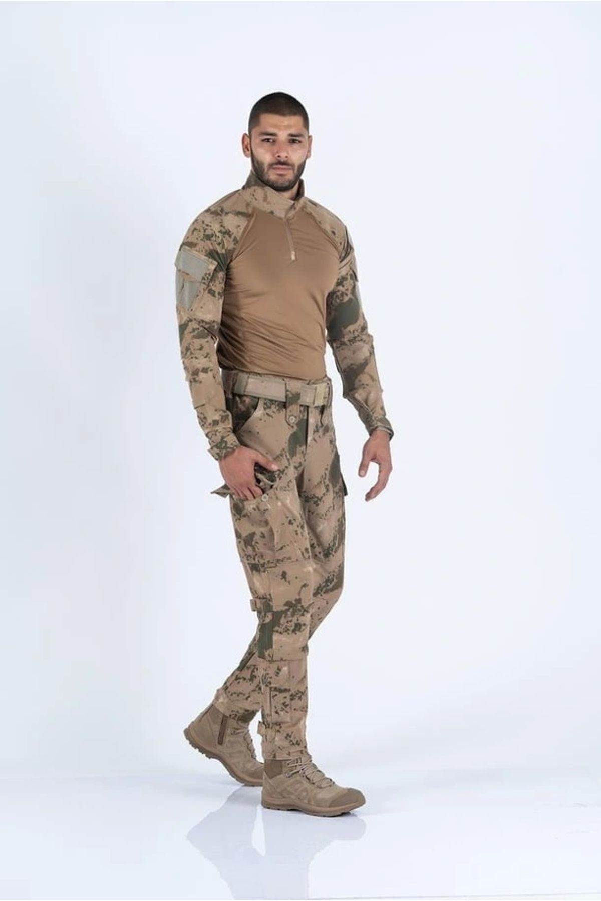 Astüm Askeri Malzeme Combat Tactikal Outdoor Komando Triking Pantolon Kamuflaj - 508